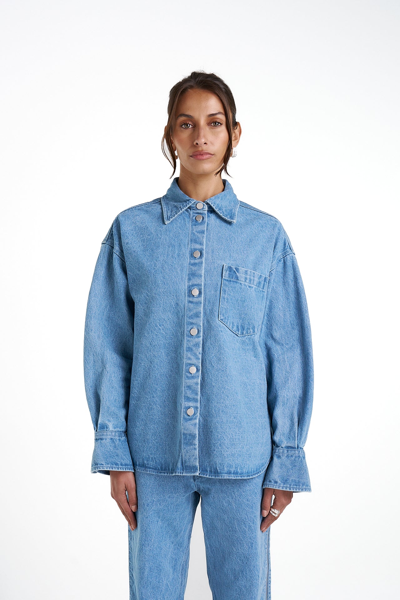 BOSS SHIRT - BLUE DENIM