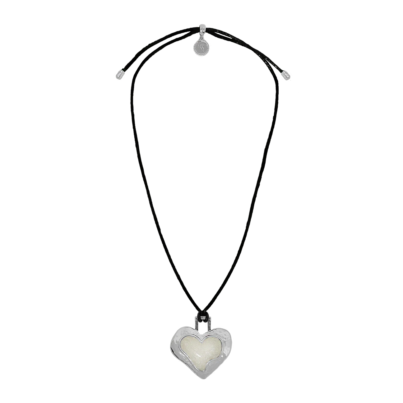 OLYMPIA NECKLACE SILVER - MOUNTAIN & MOON