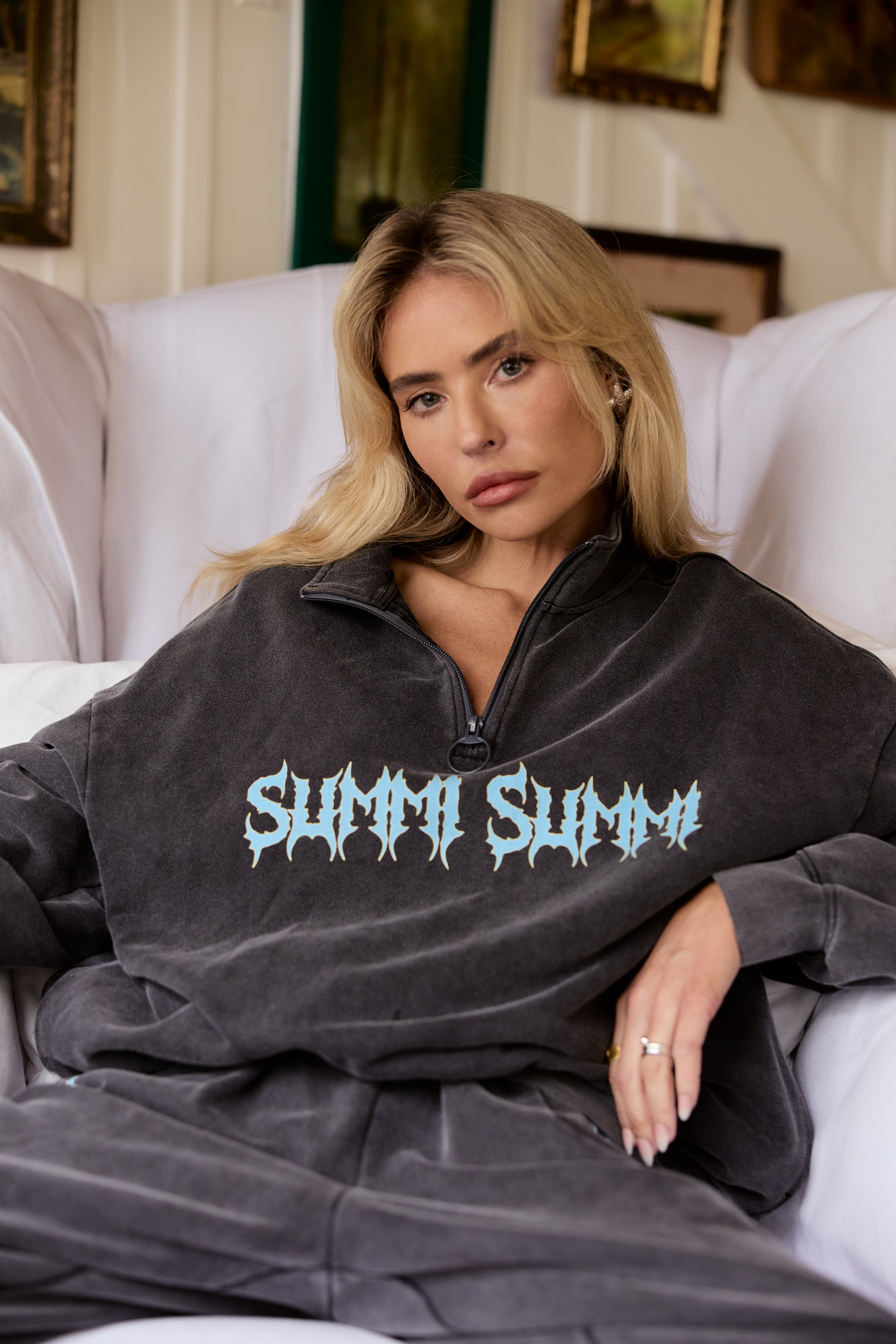 ZIP NECK JUMPER - INSANE SUMMI