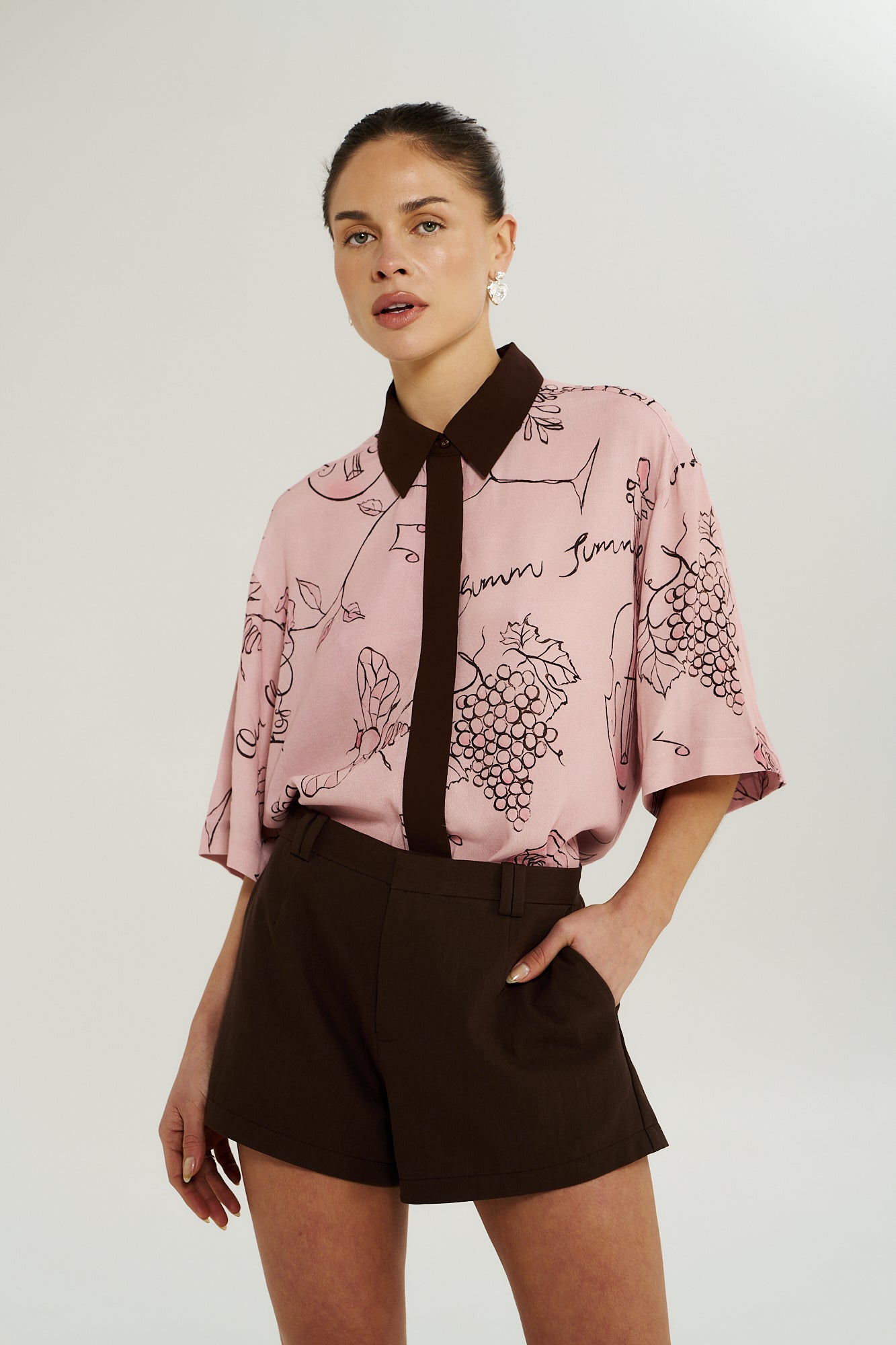 MINI SUIT SHORT - CHOCOLAT