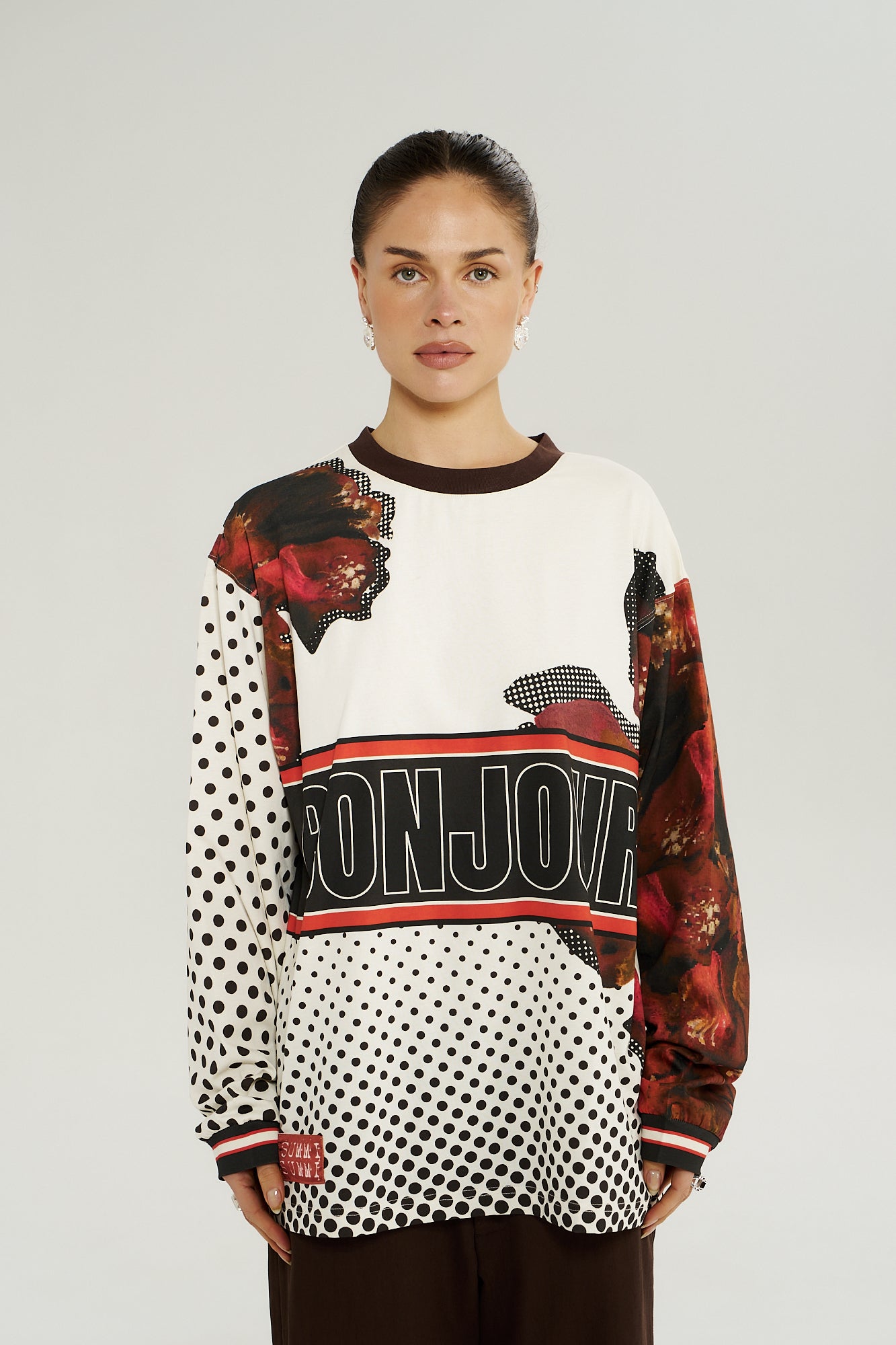 LS RACER TEE - CHOCOLAT CHOUX