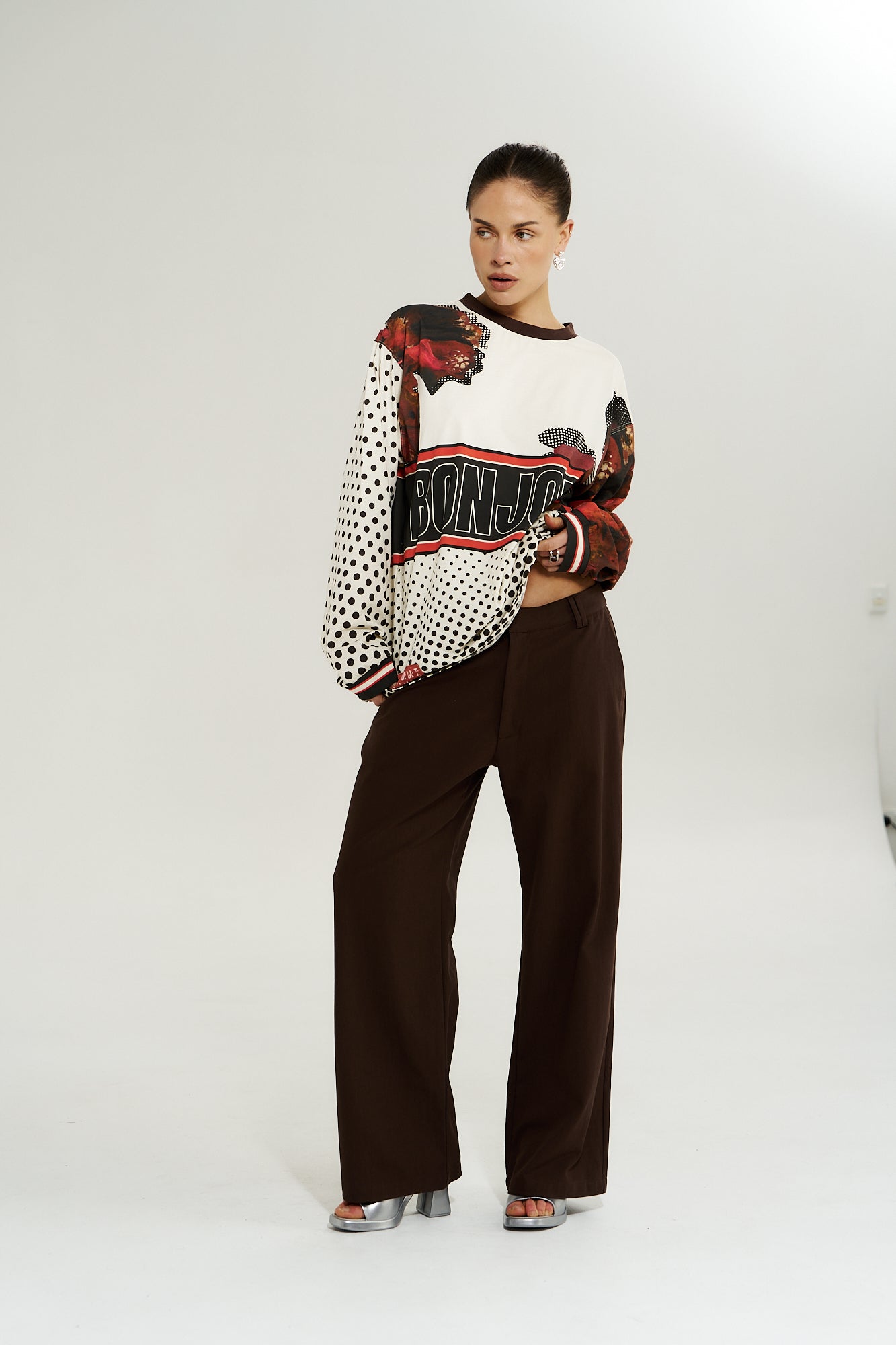 LS RACER TEE - CHOCOLAT CHOUX