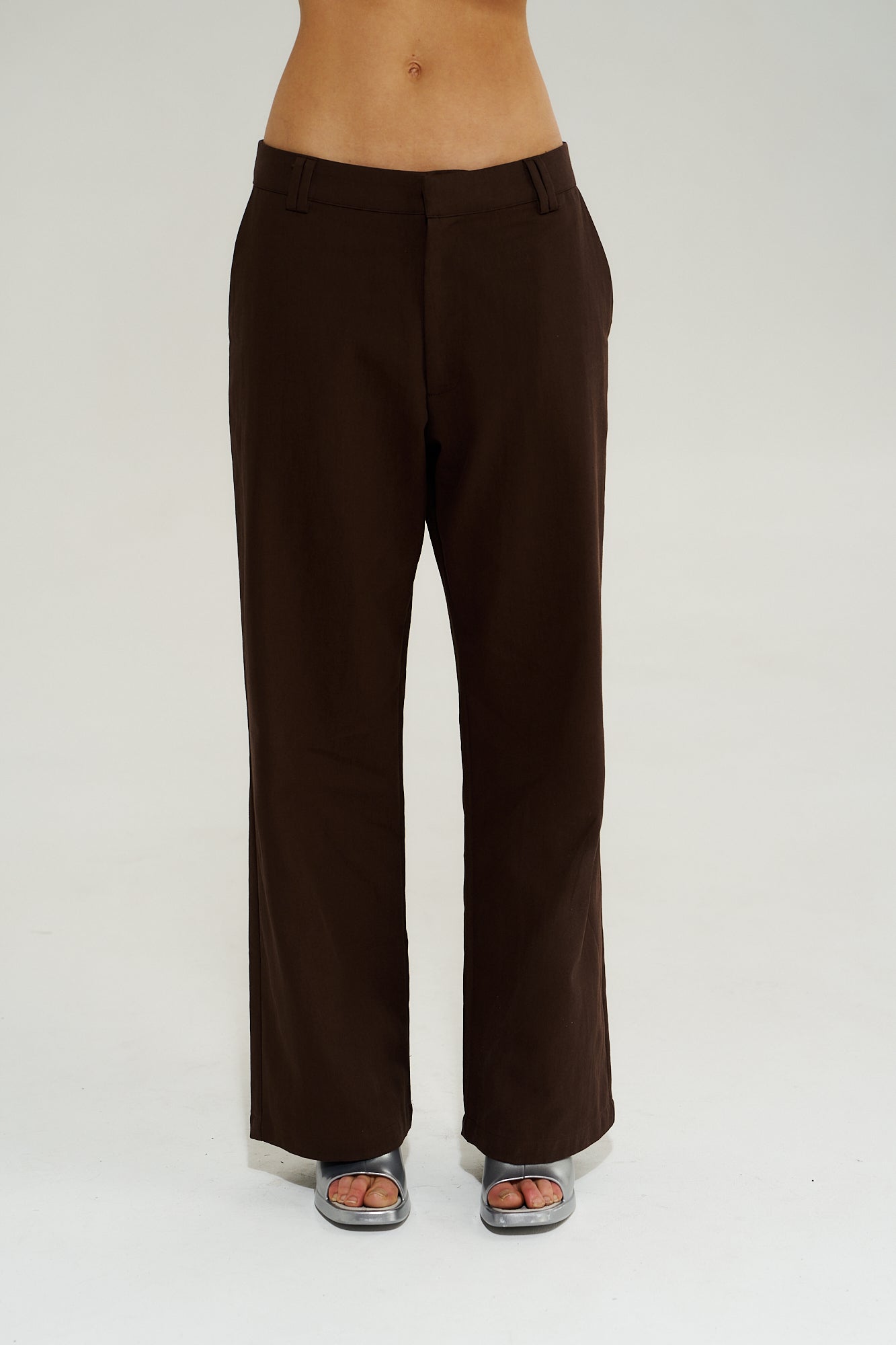 SUIT PANT - CHOCOLAT