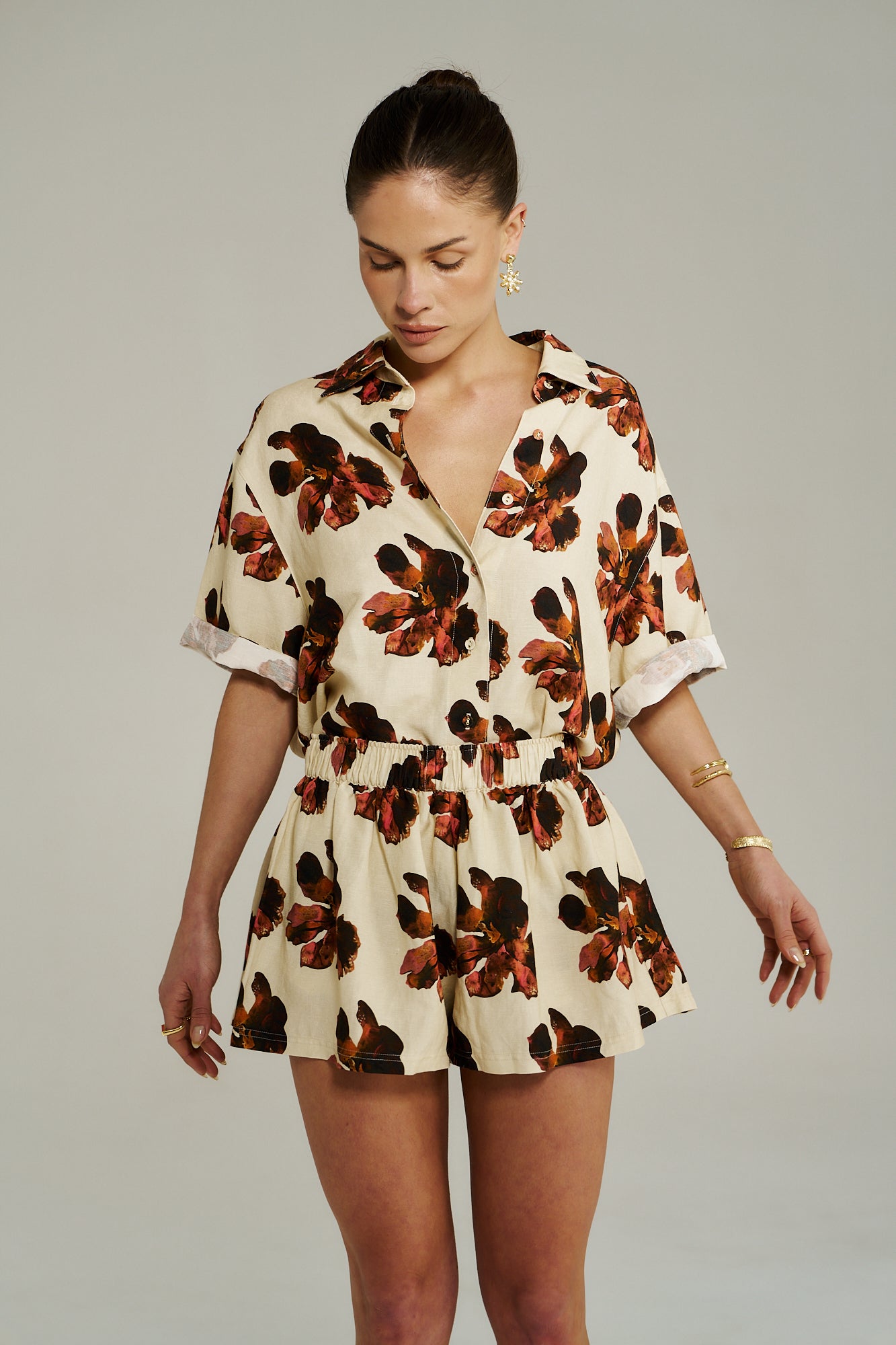 MINNIE SHORT - BUTTER FLEUR