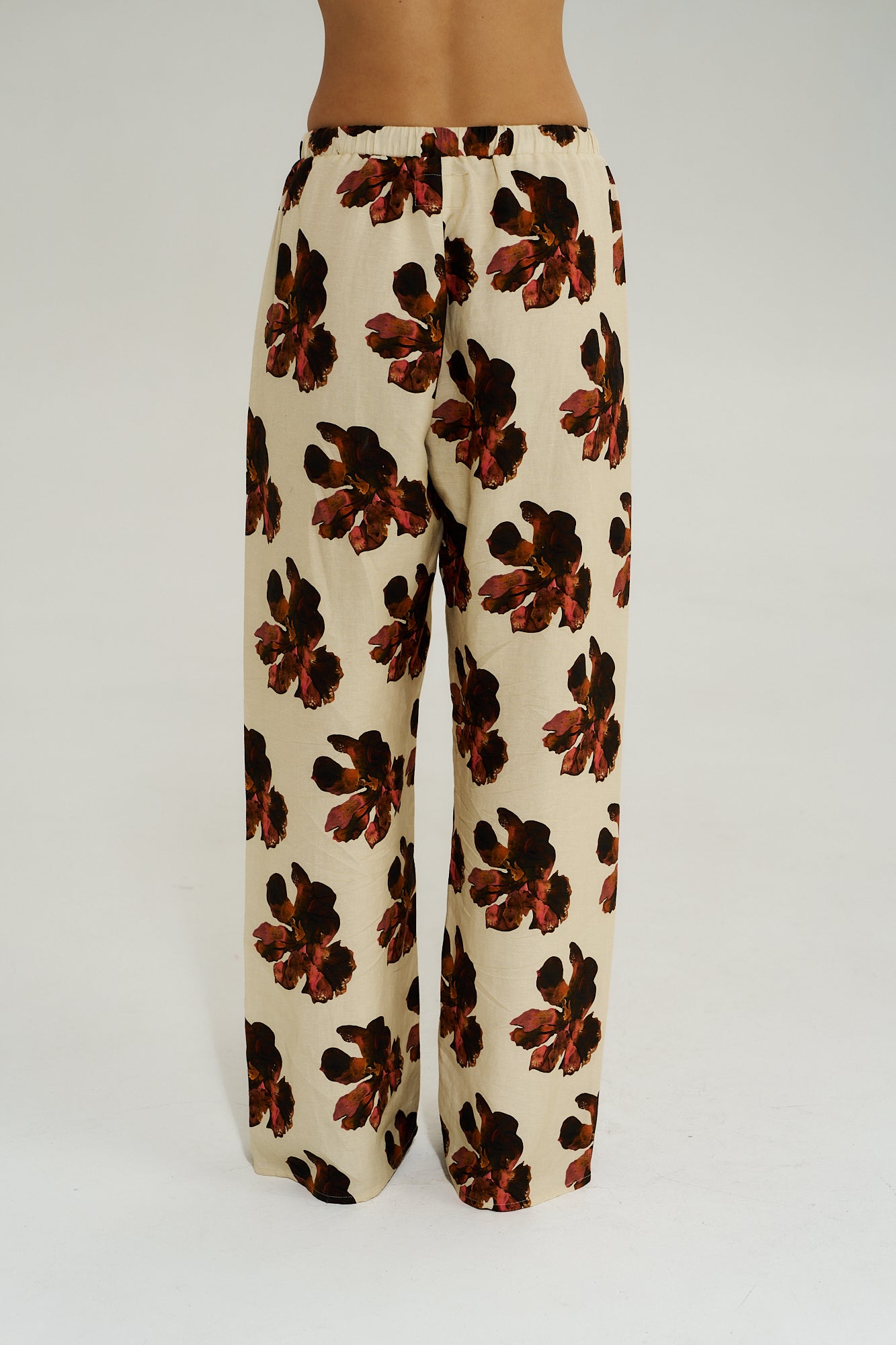 WIDE LEG PANT - BUTTER FLEUR