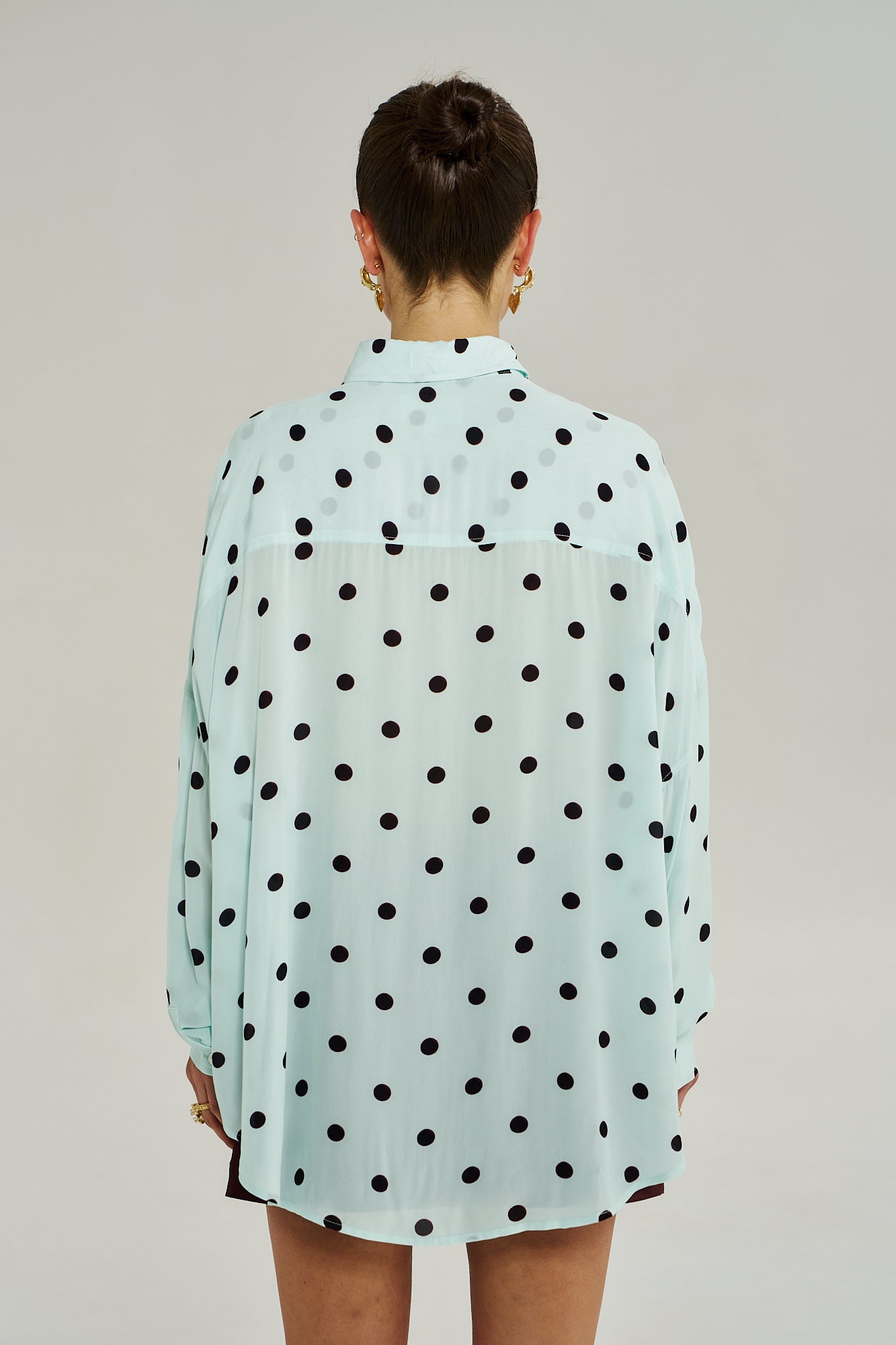DOTTY LS SHIRT - PINOT DROPS