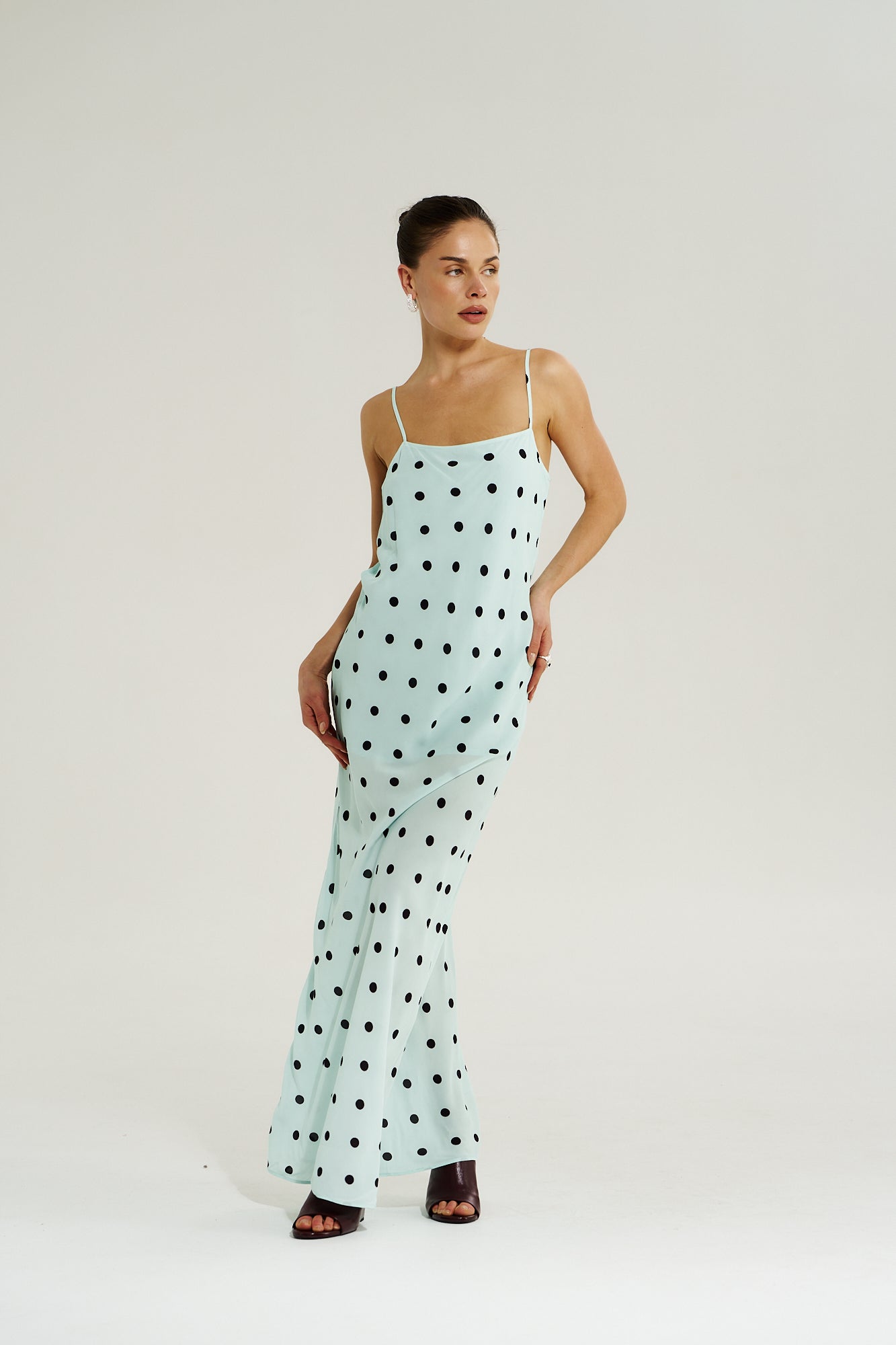 LUNA MAXI DRESS - PINOT DROPS