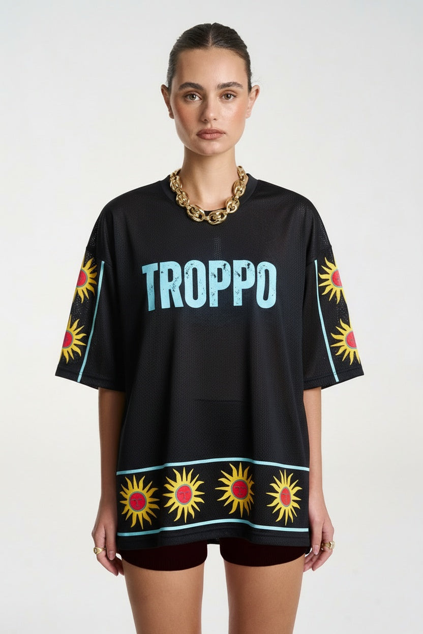TROPPO 55 TEE - BLACK/ TROPPO