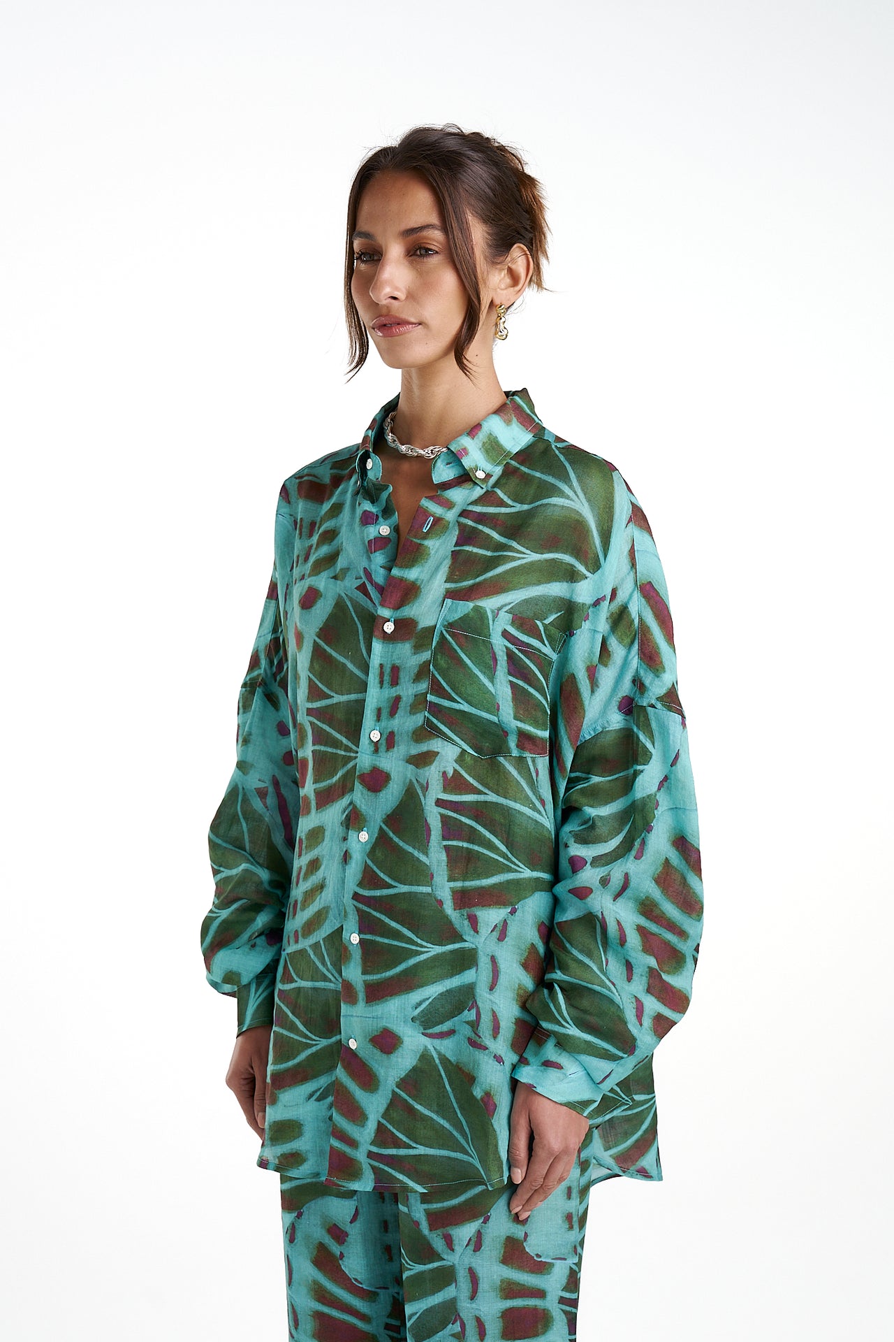 LS OVERSIZED SHIRT - VICEROY