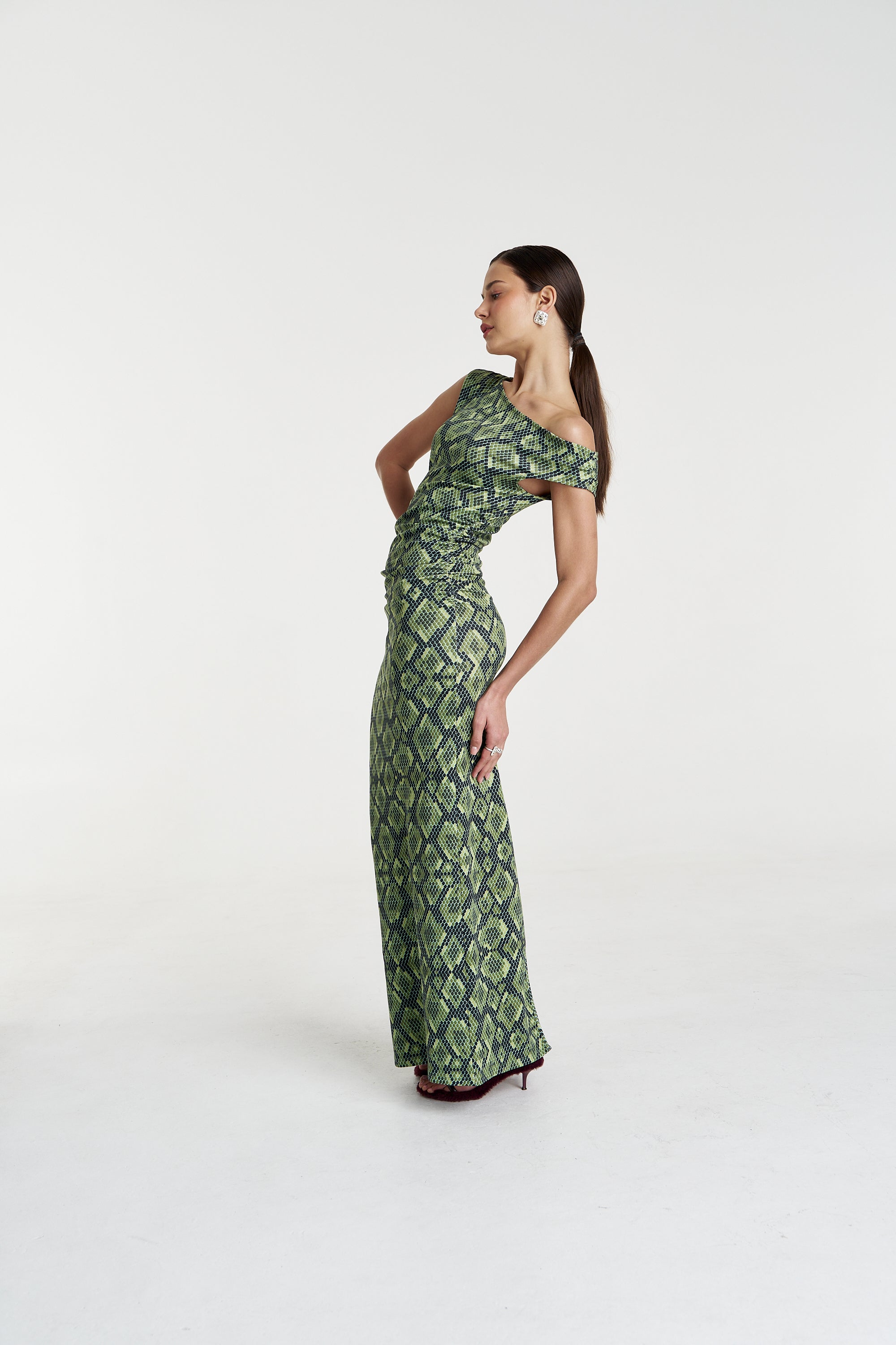 RUMI MAXI DRESS - VIPER