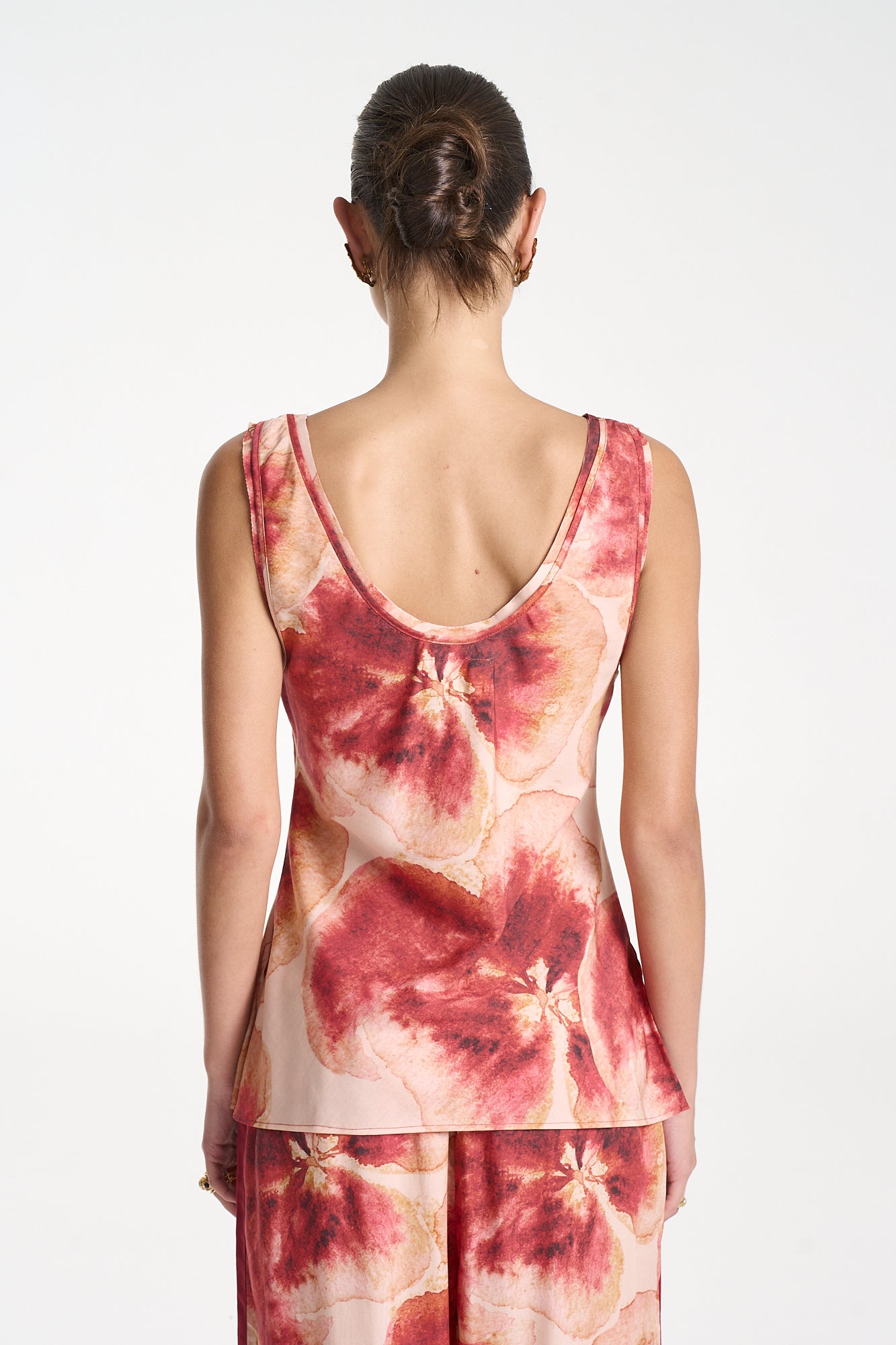 SCOOP NECK CAMI  - ALOHA