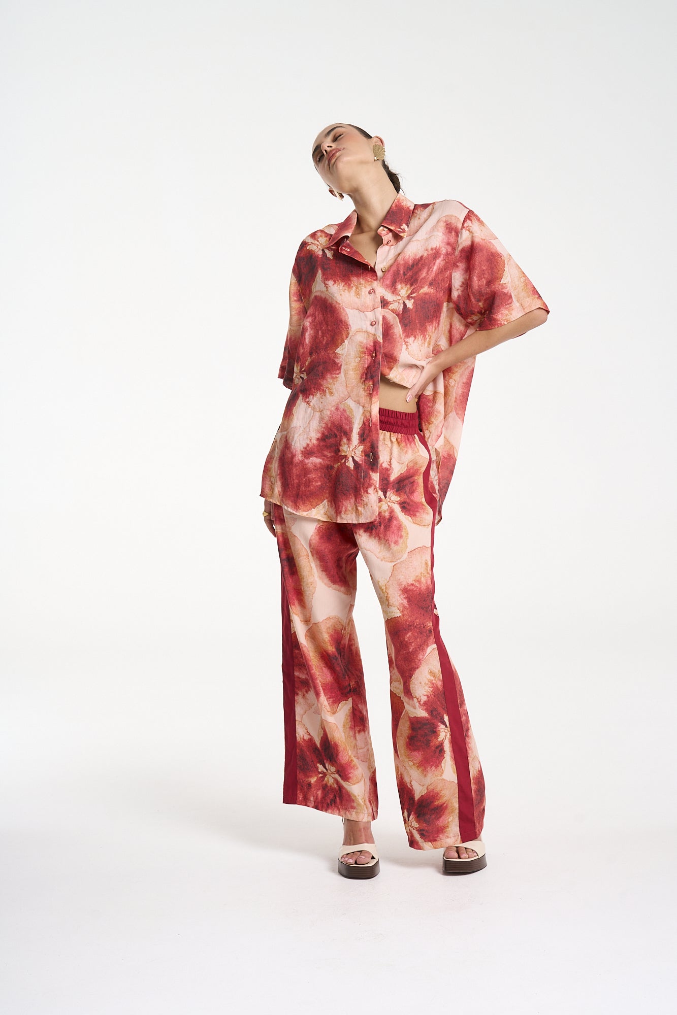 WIDE LEG PANT - ALOHA