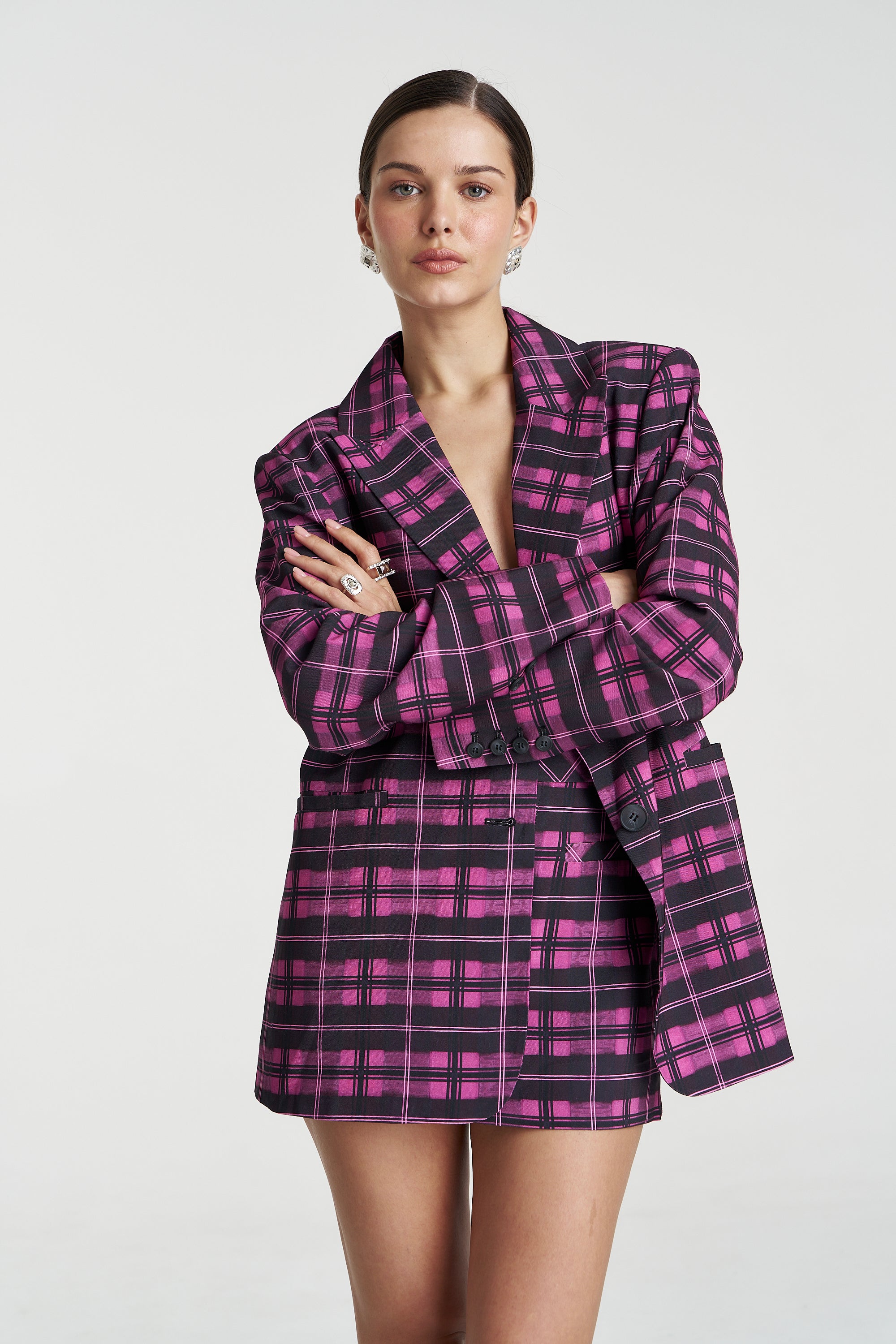 SKORTY - AZALEA PLAID