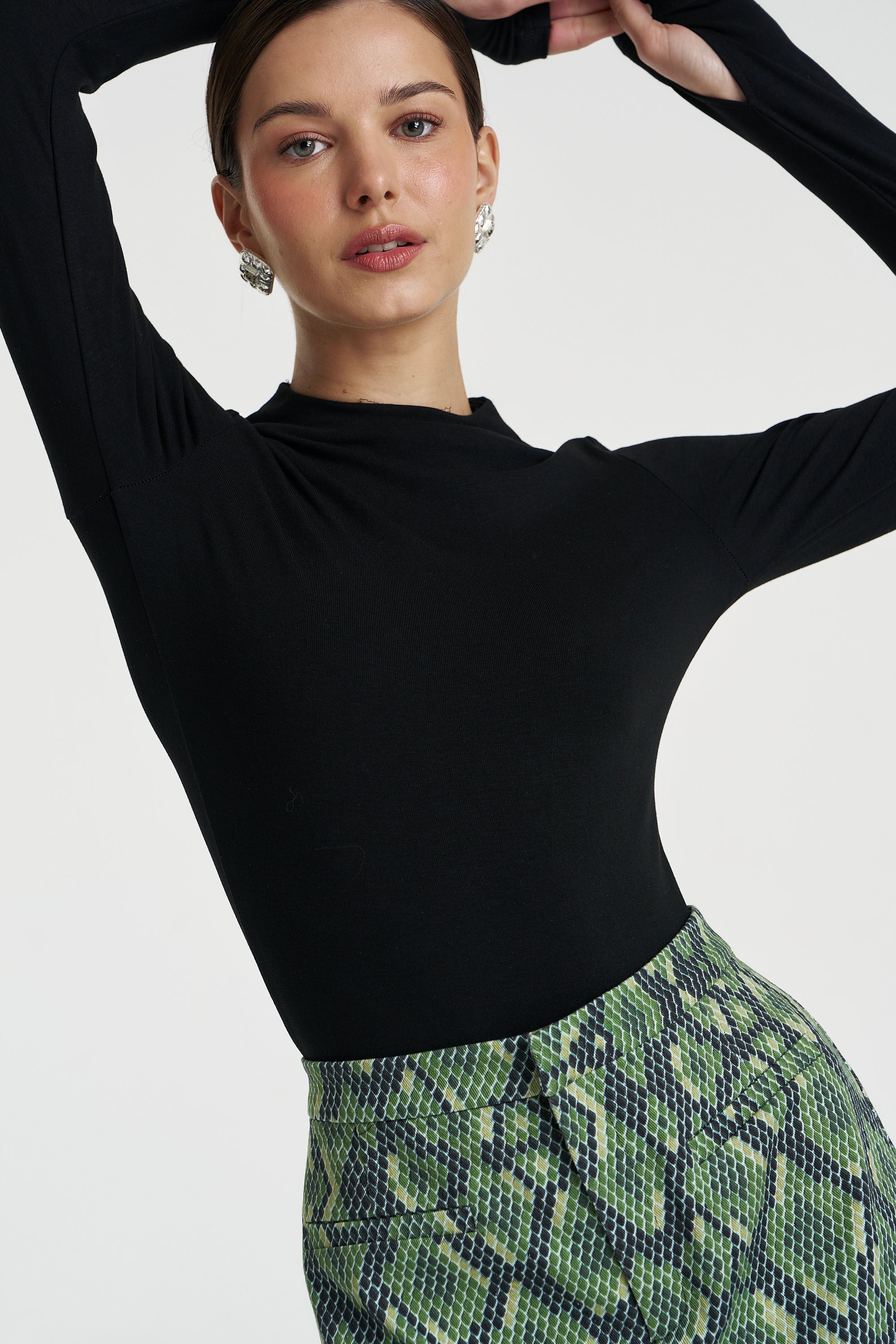 LS SKIVVY - BLACK