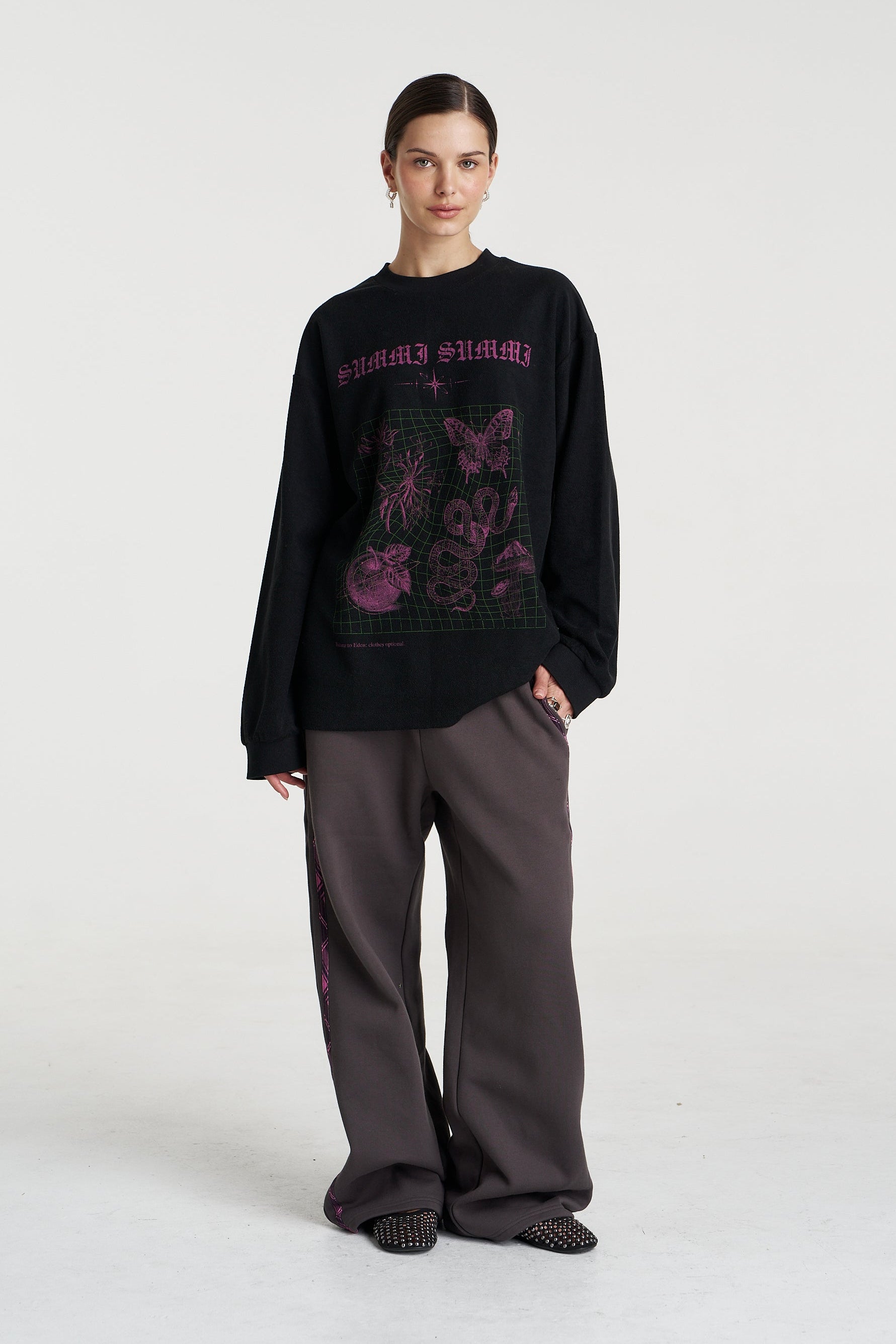 EDEN TRACKPANT - SHADOW