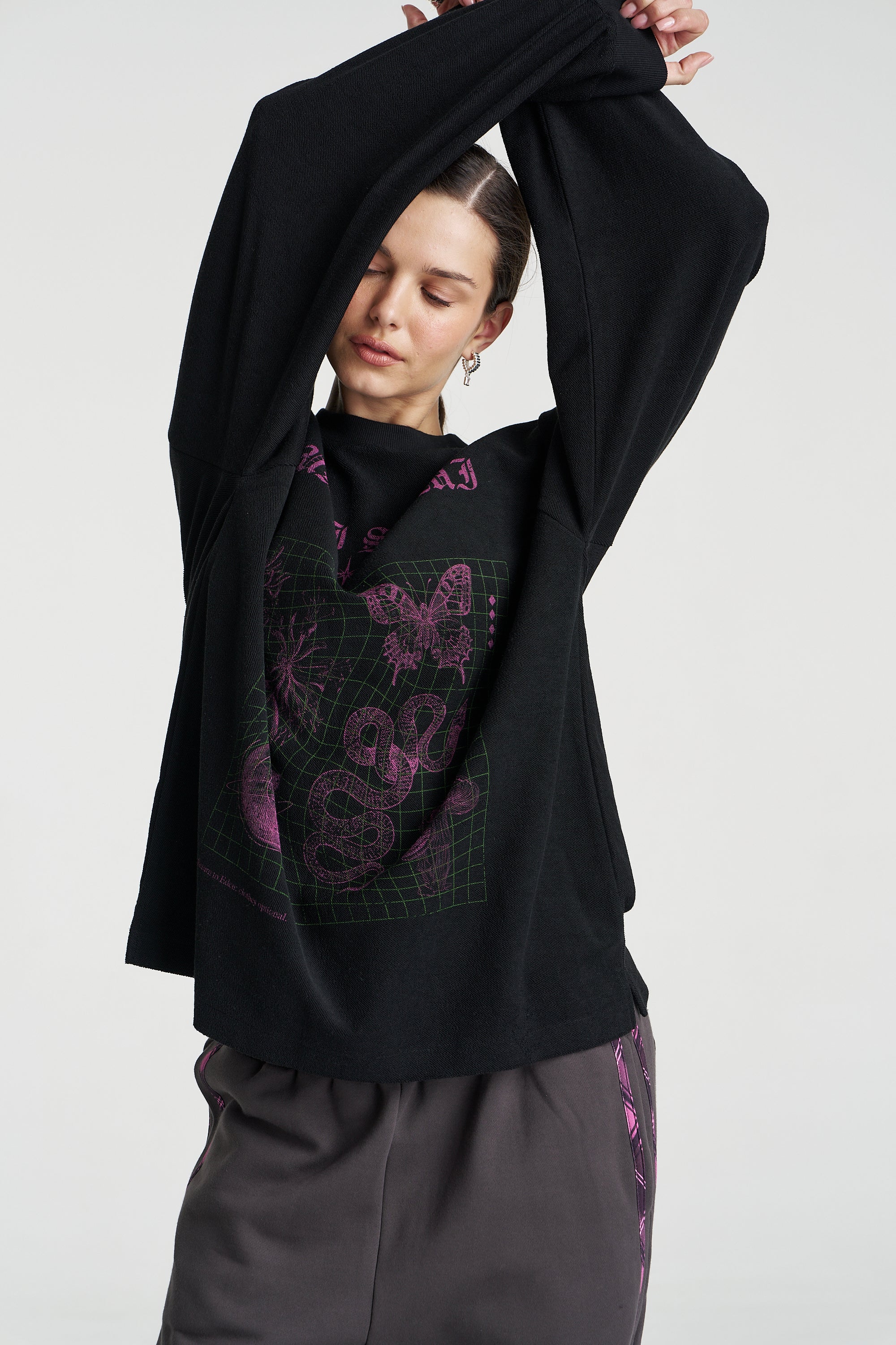 RETURN TO EDEN LS TOP - BLACK