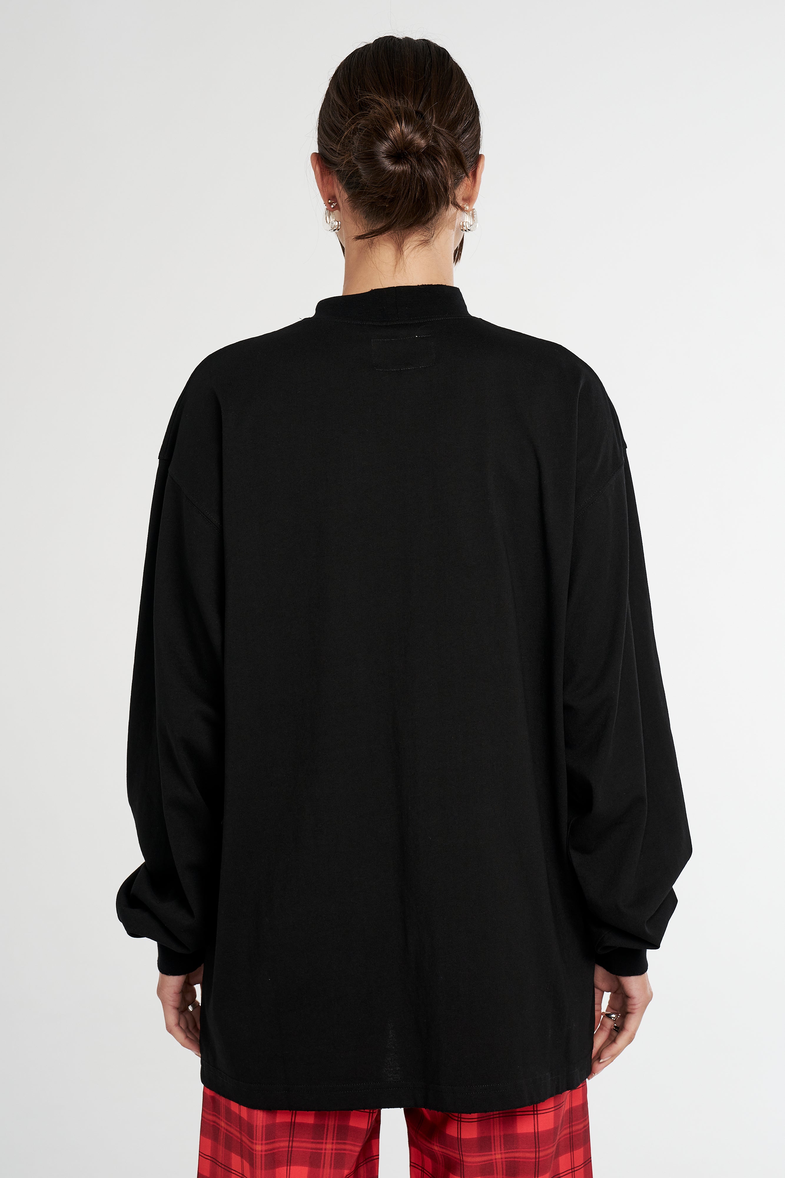 LS BAND TEE - BLACK