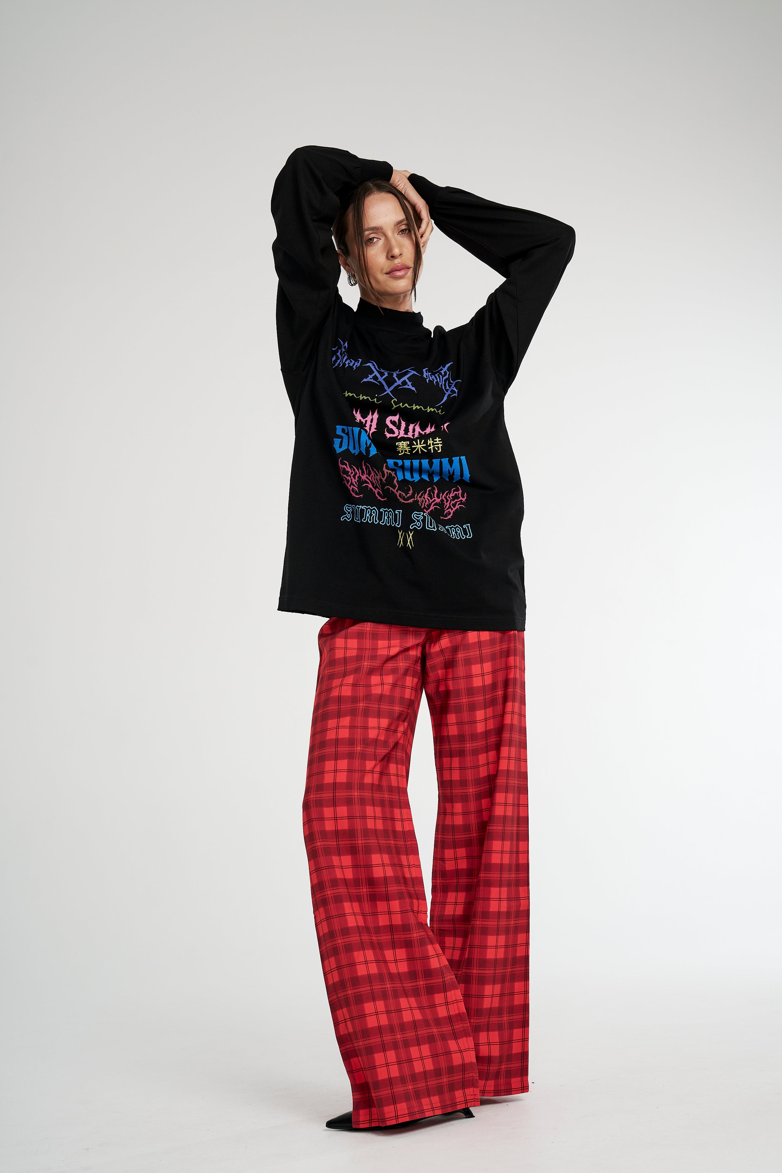 LS BAND TEE - BLACK