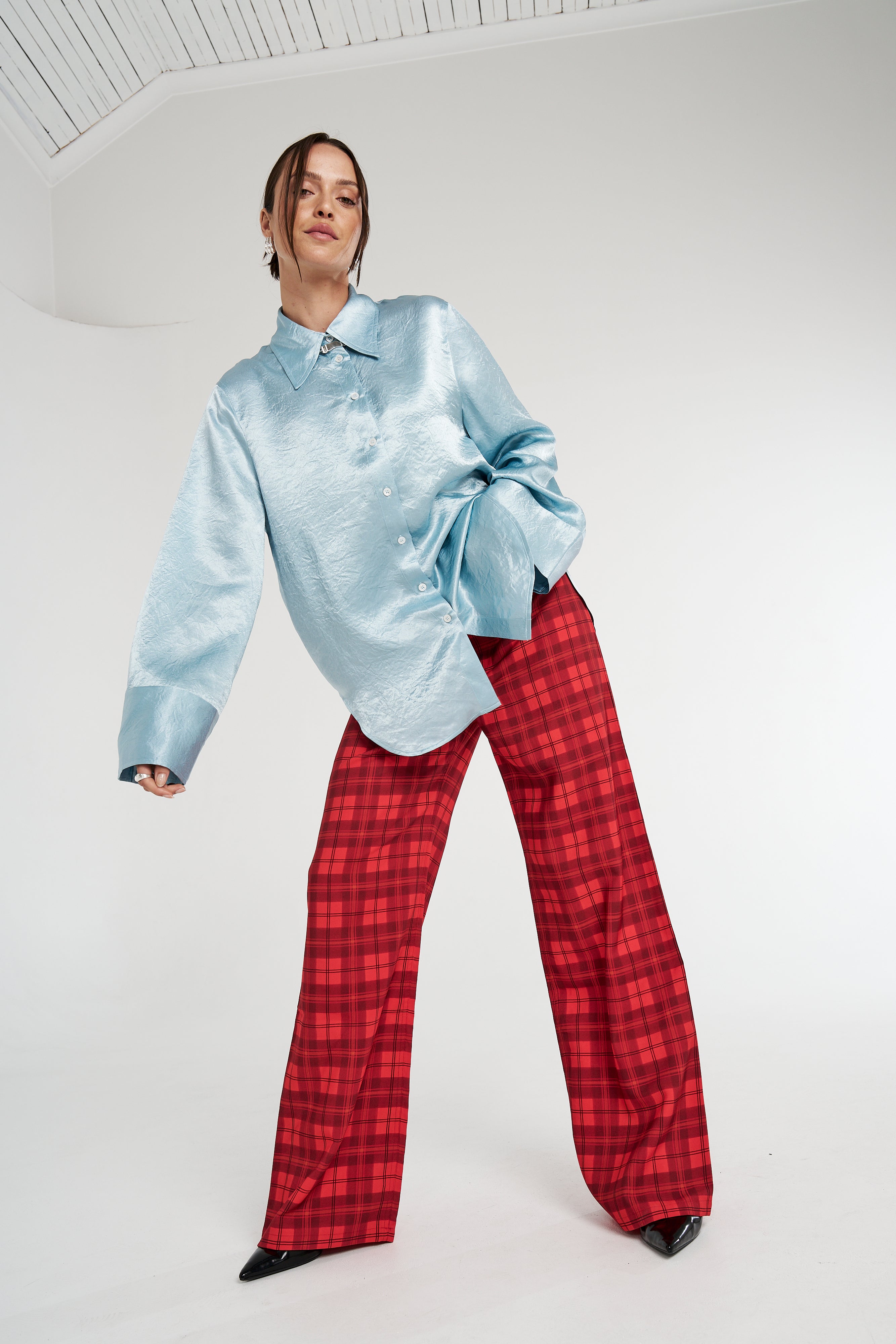 CUFF SHIRT - CLOUD