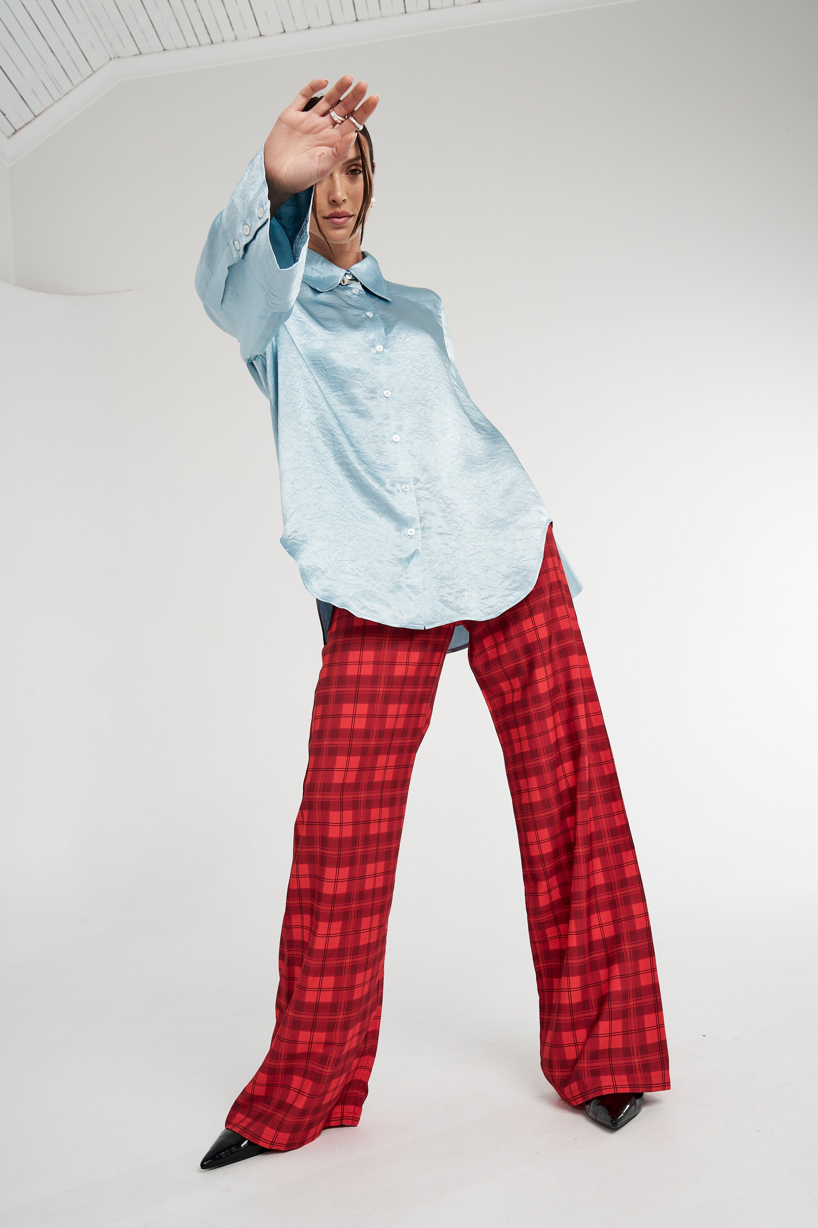 CUFF SHIRT - CLOUD