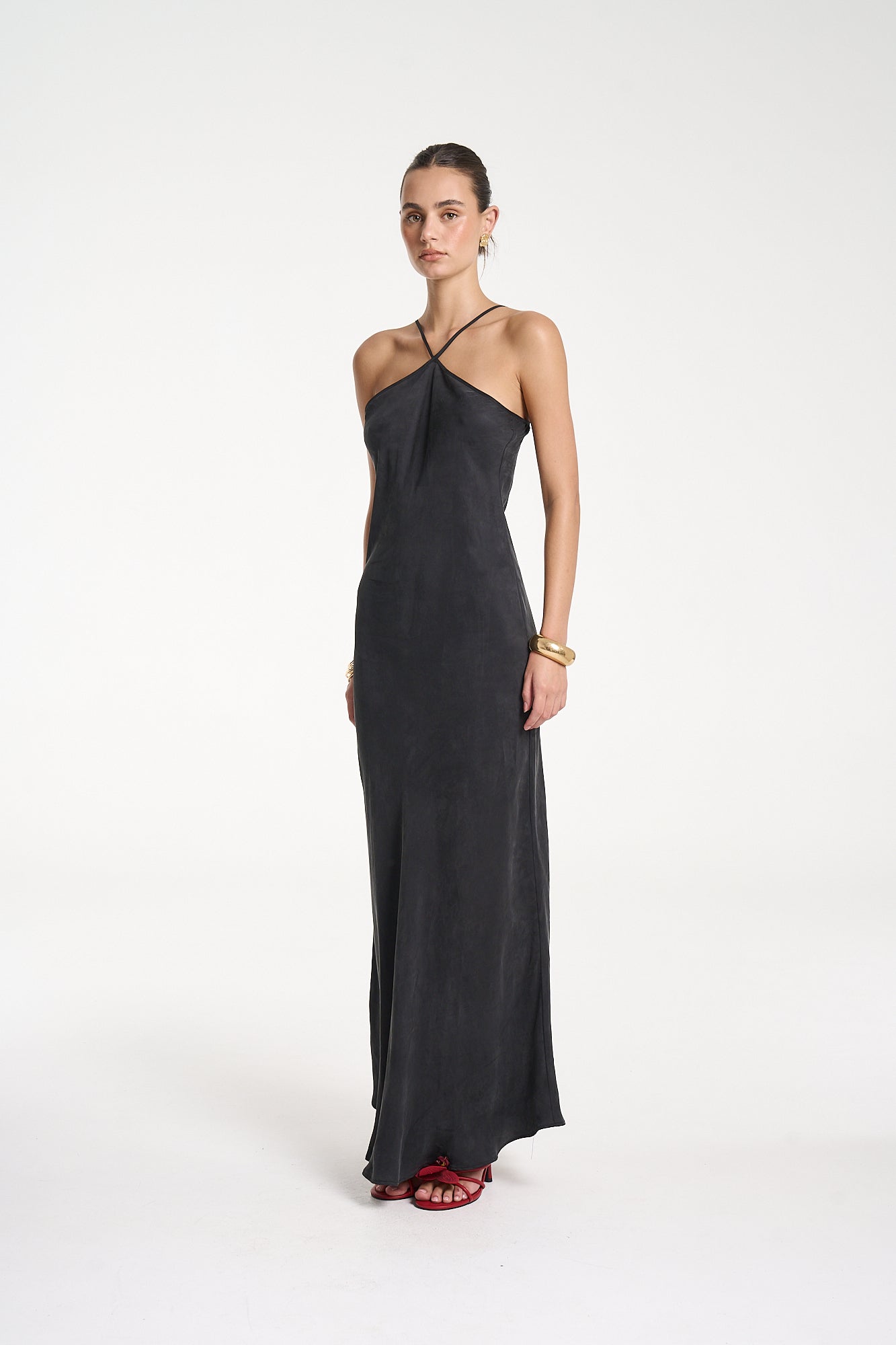 CHLOE MAXI DRESS - BLACK
