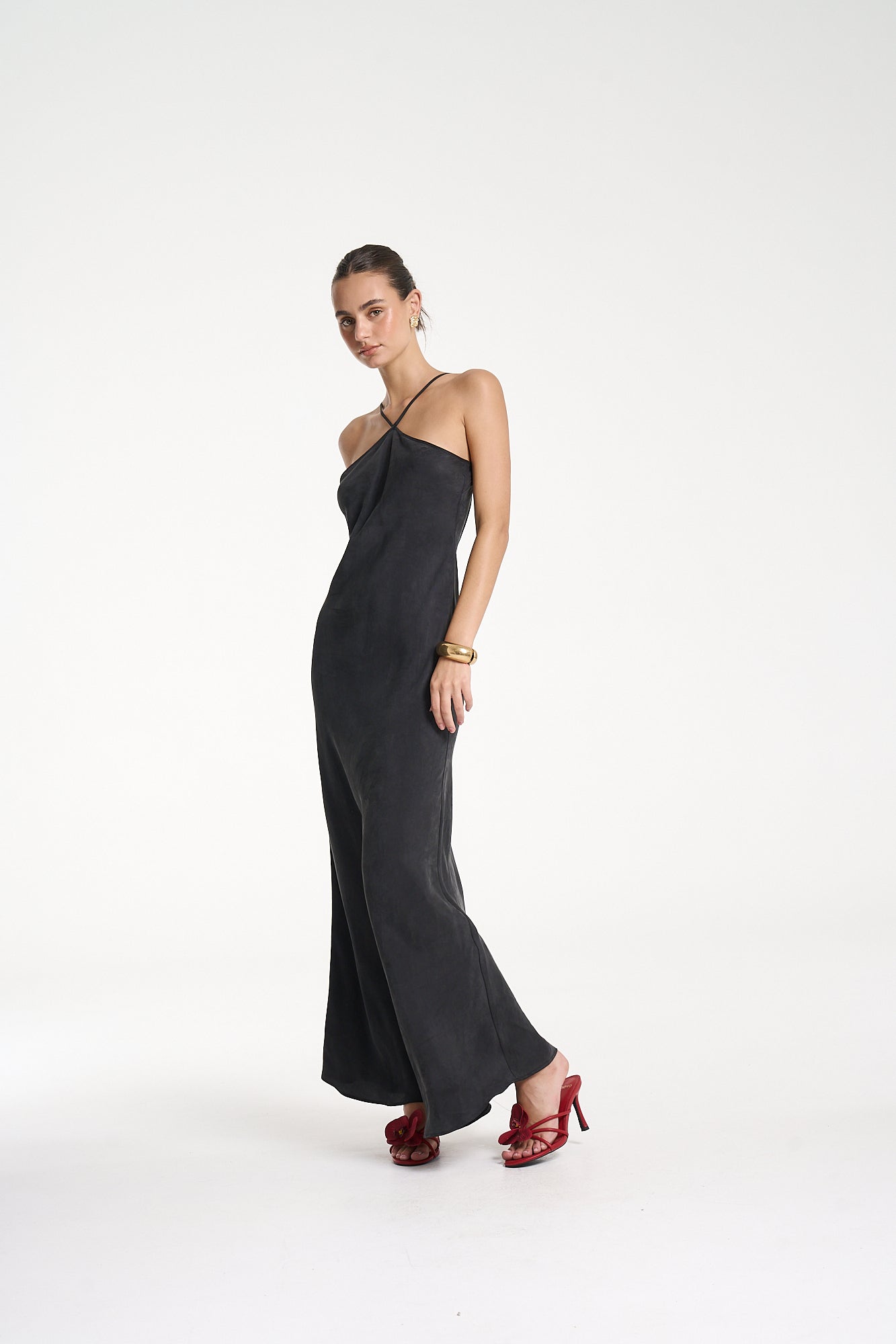 CHLOE MAXI DRESS - BLACK
