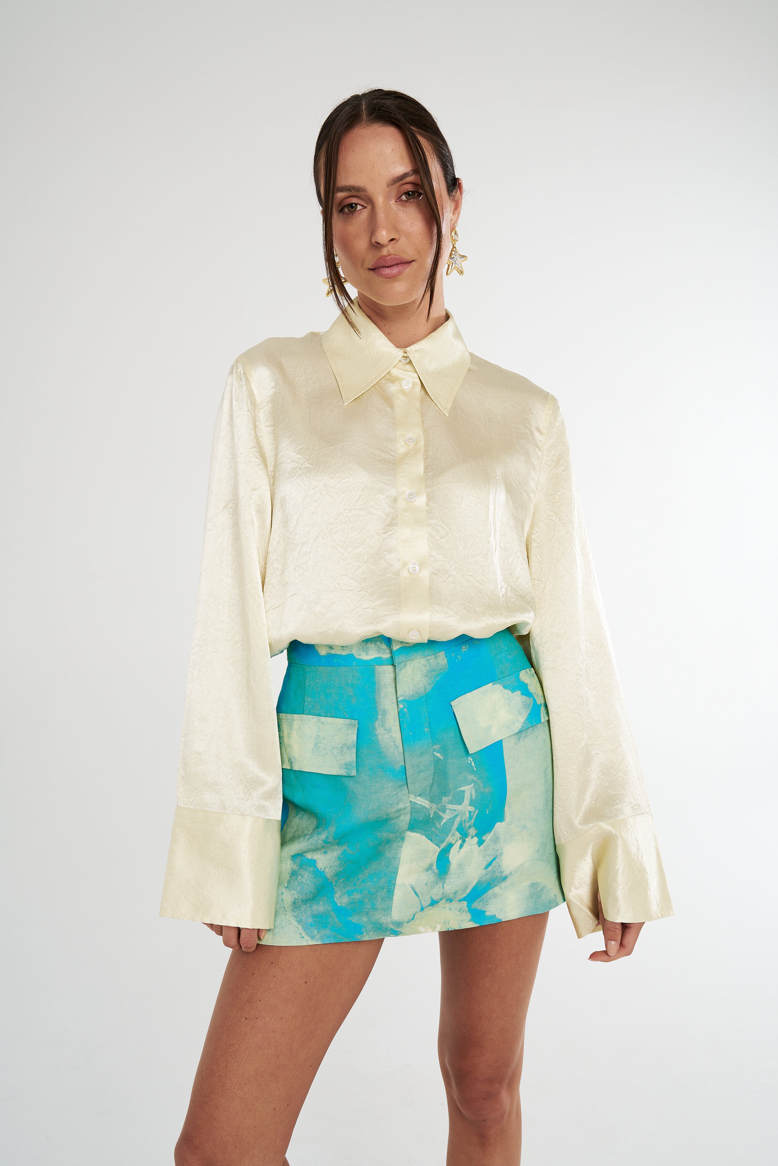CUFF SHIRT - BUTTER