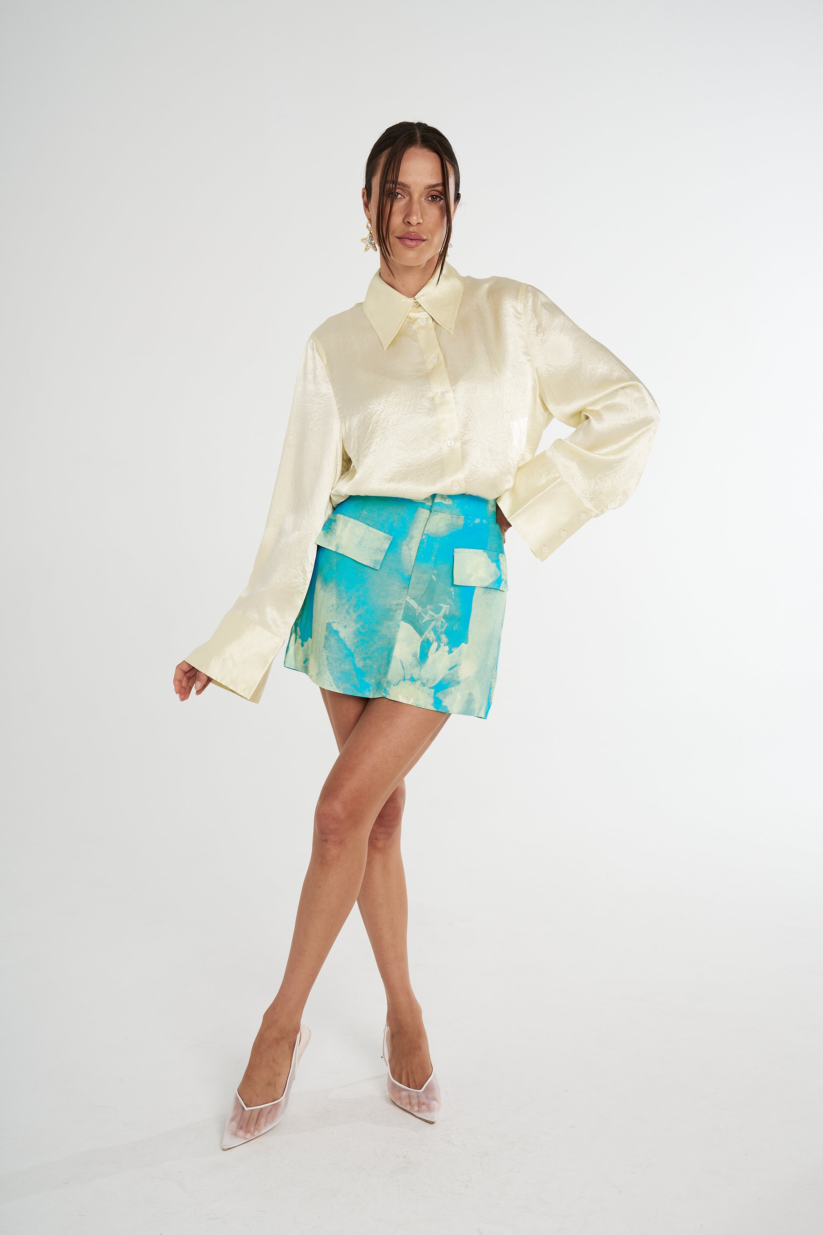 CUFF SHIRT - BUTTER