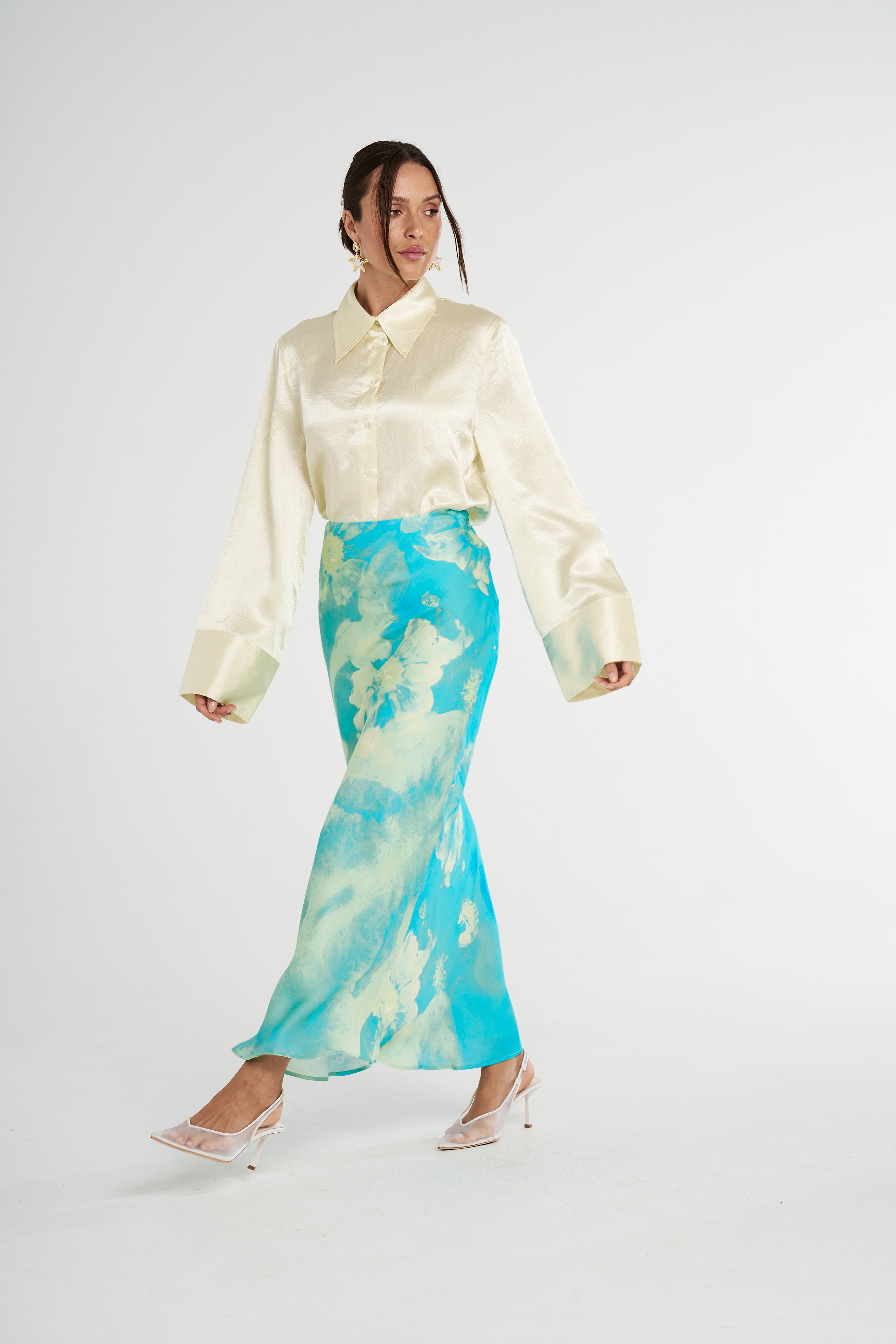 CUFF SHIRT - BUTTER