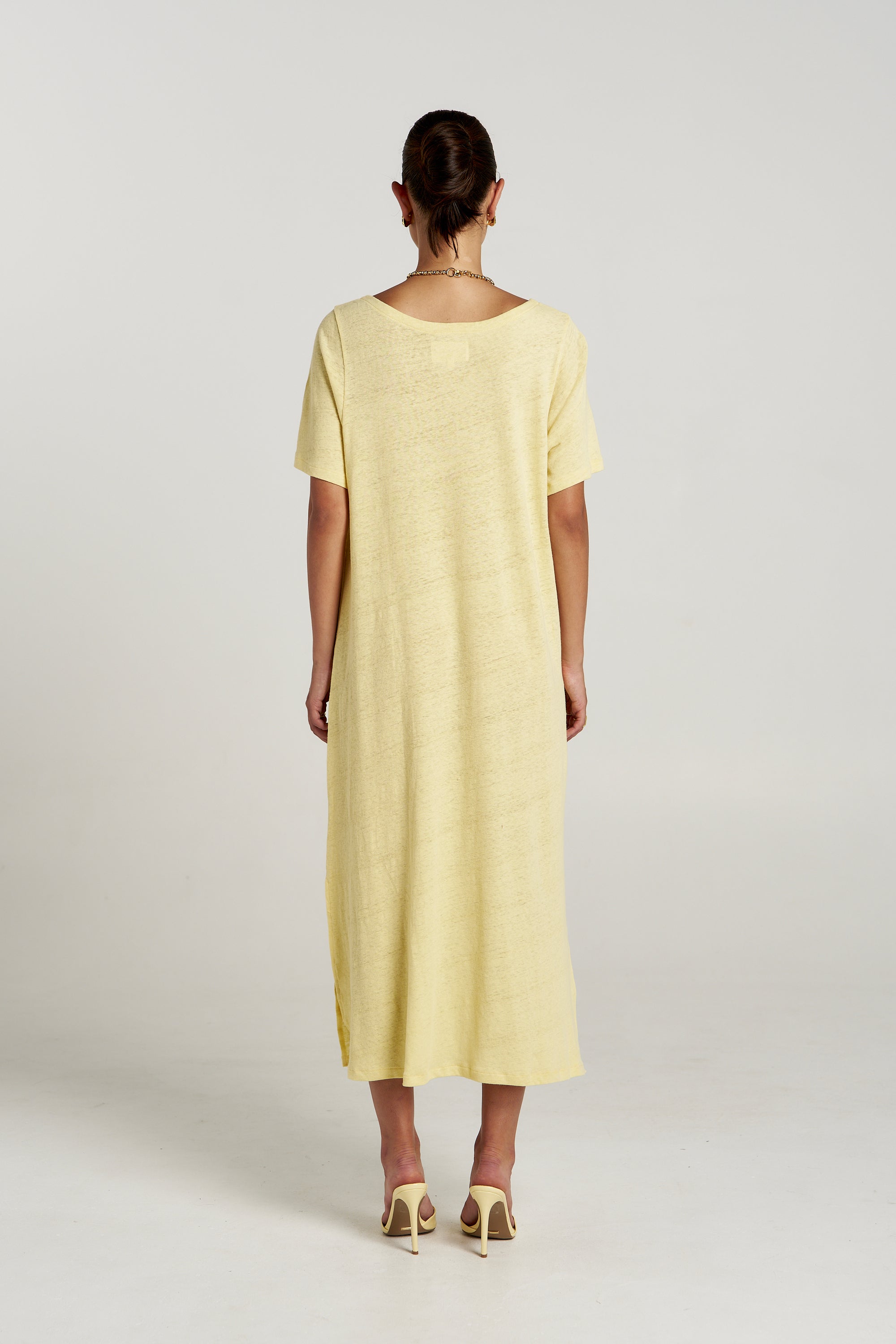 TEE MIDI DRESS - BUTTER