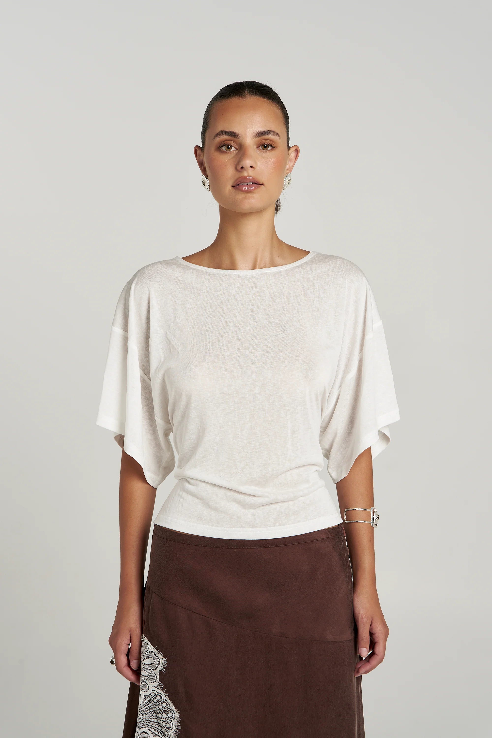 TIA TOP - WHITE
