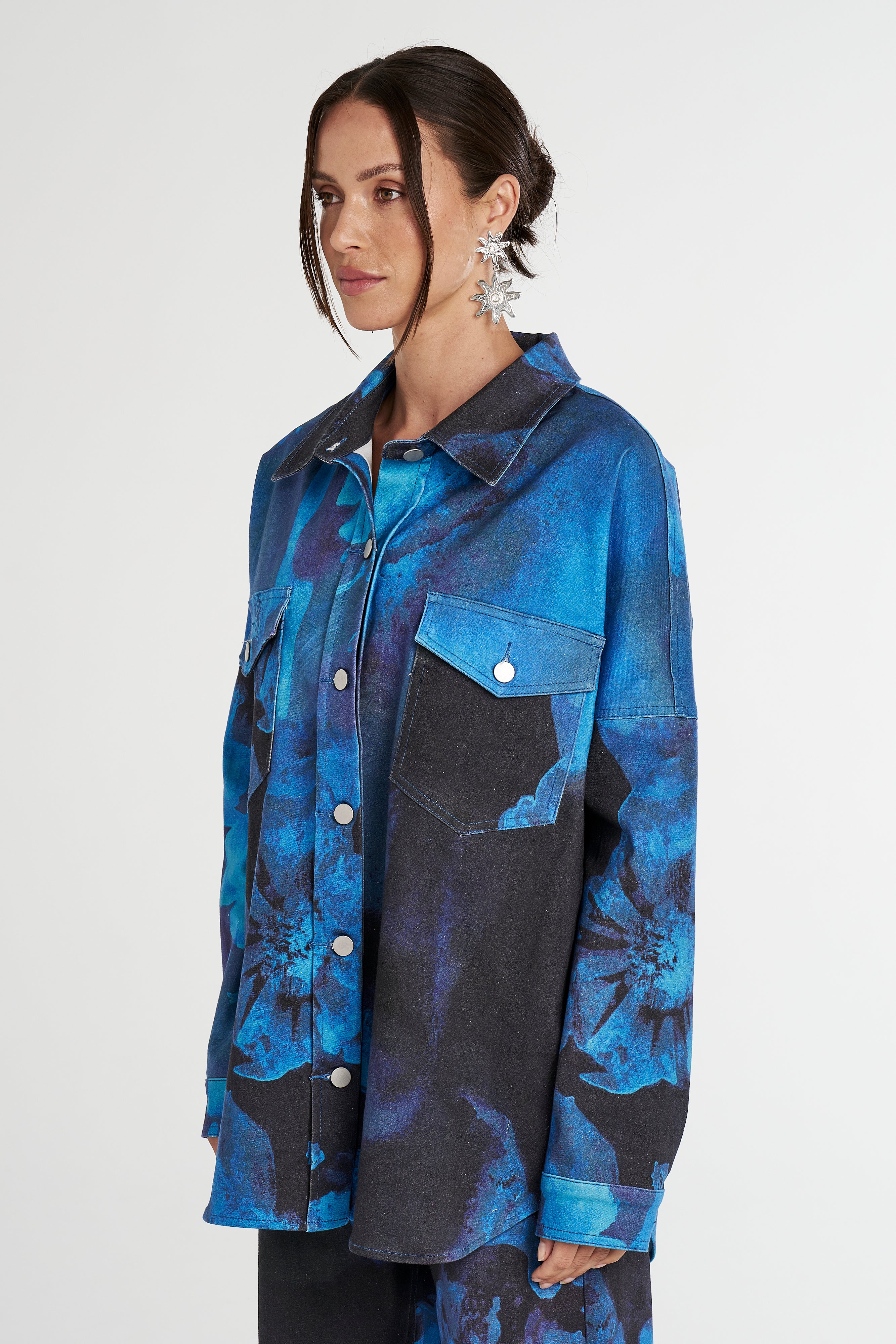 DENIM JACKET - DARK LUMEN