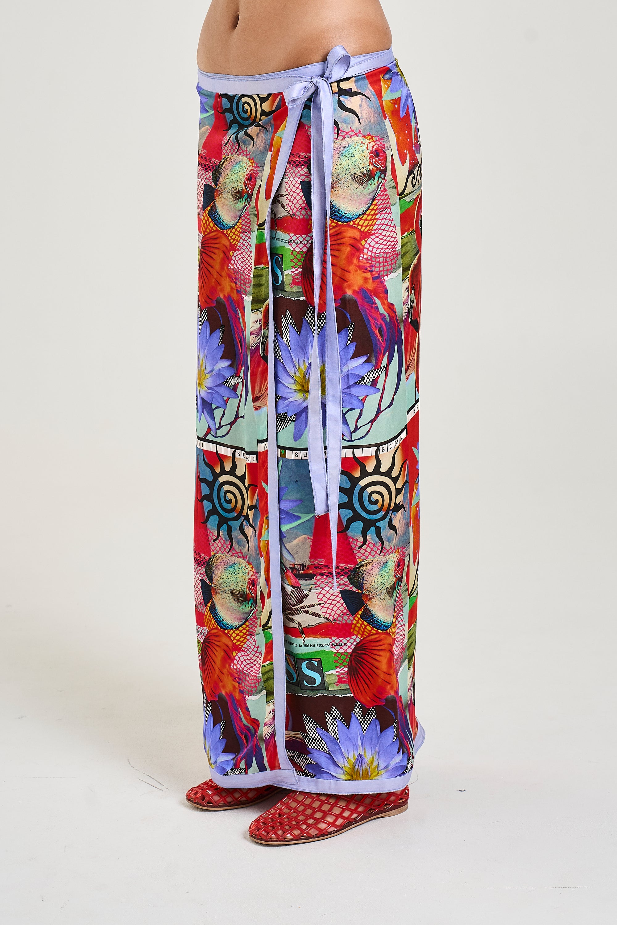 MAXI WRAP SKIRT - DAZED