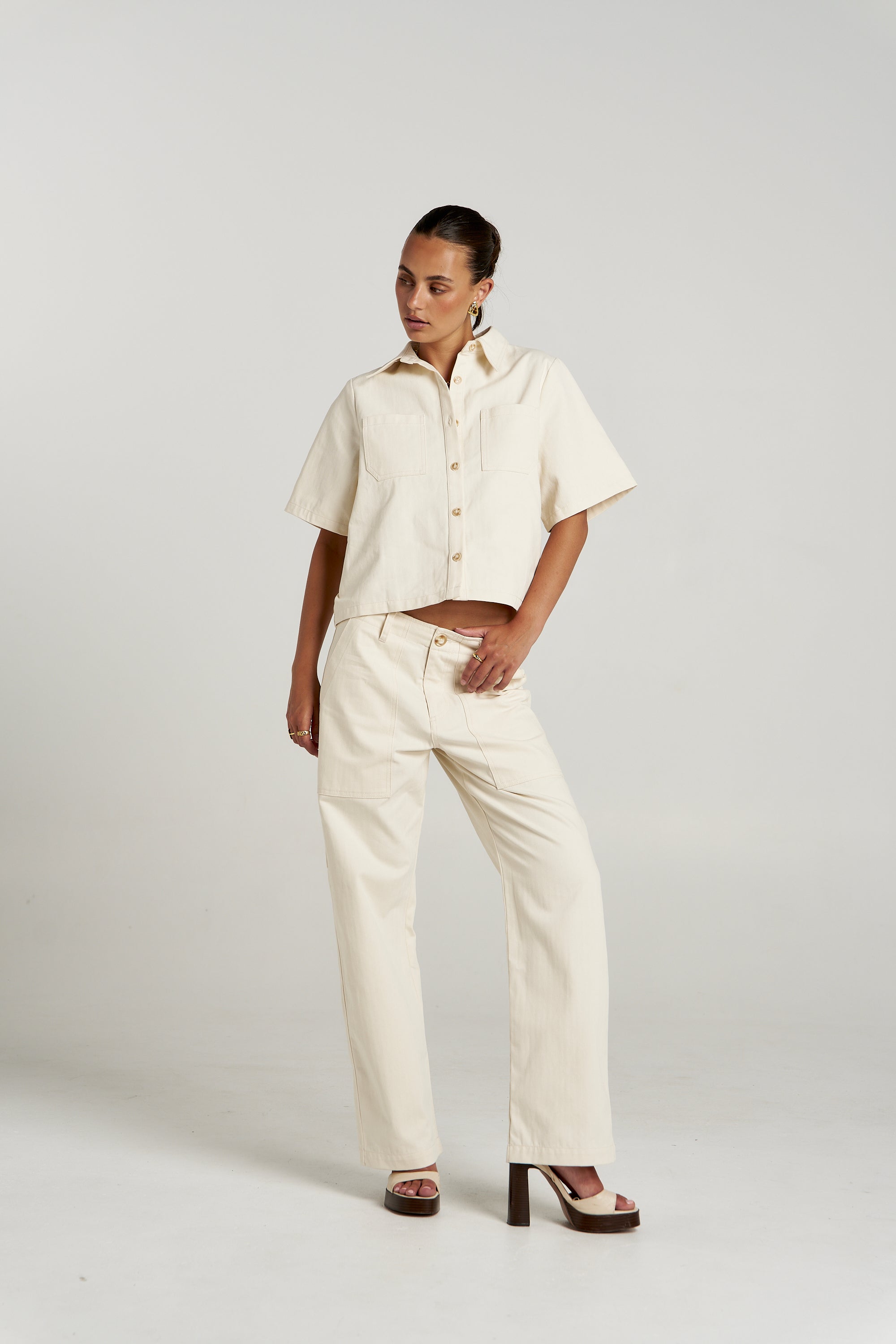 CARPENTER PANT - ECRU