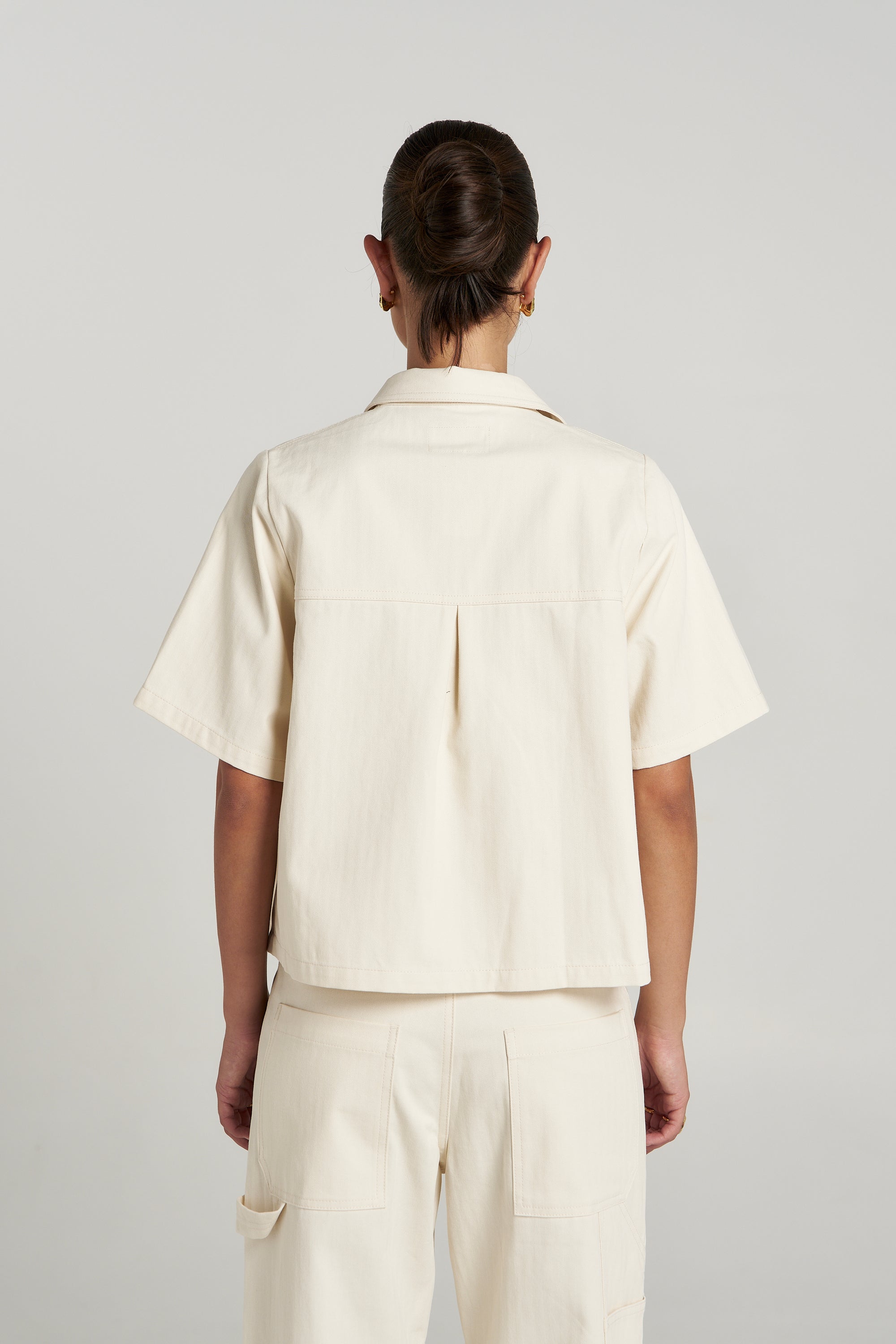 CARPENTER SS SHIRT - ECRU