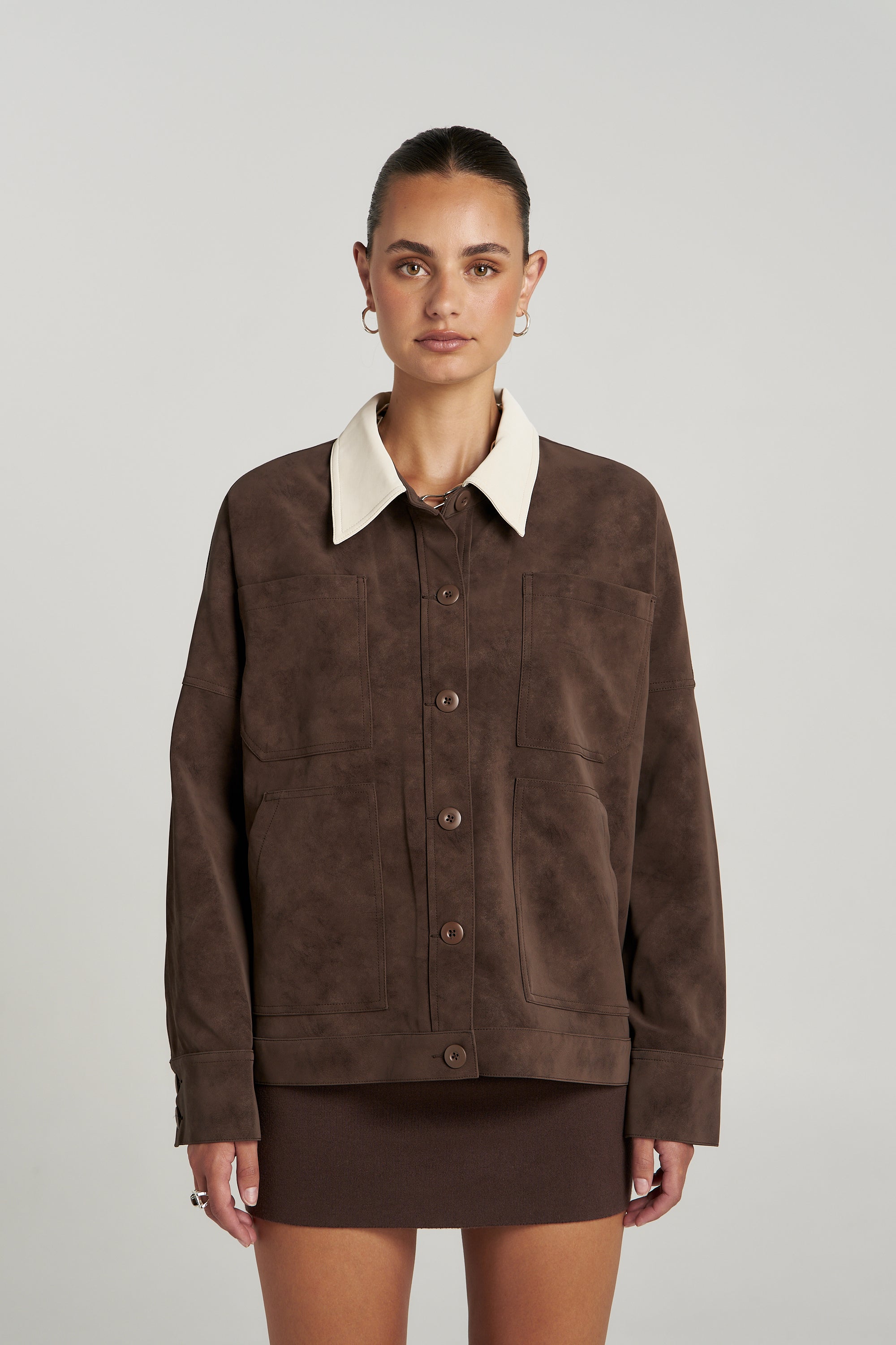 DARWIN JACKET - ESPRESSO