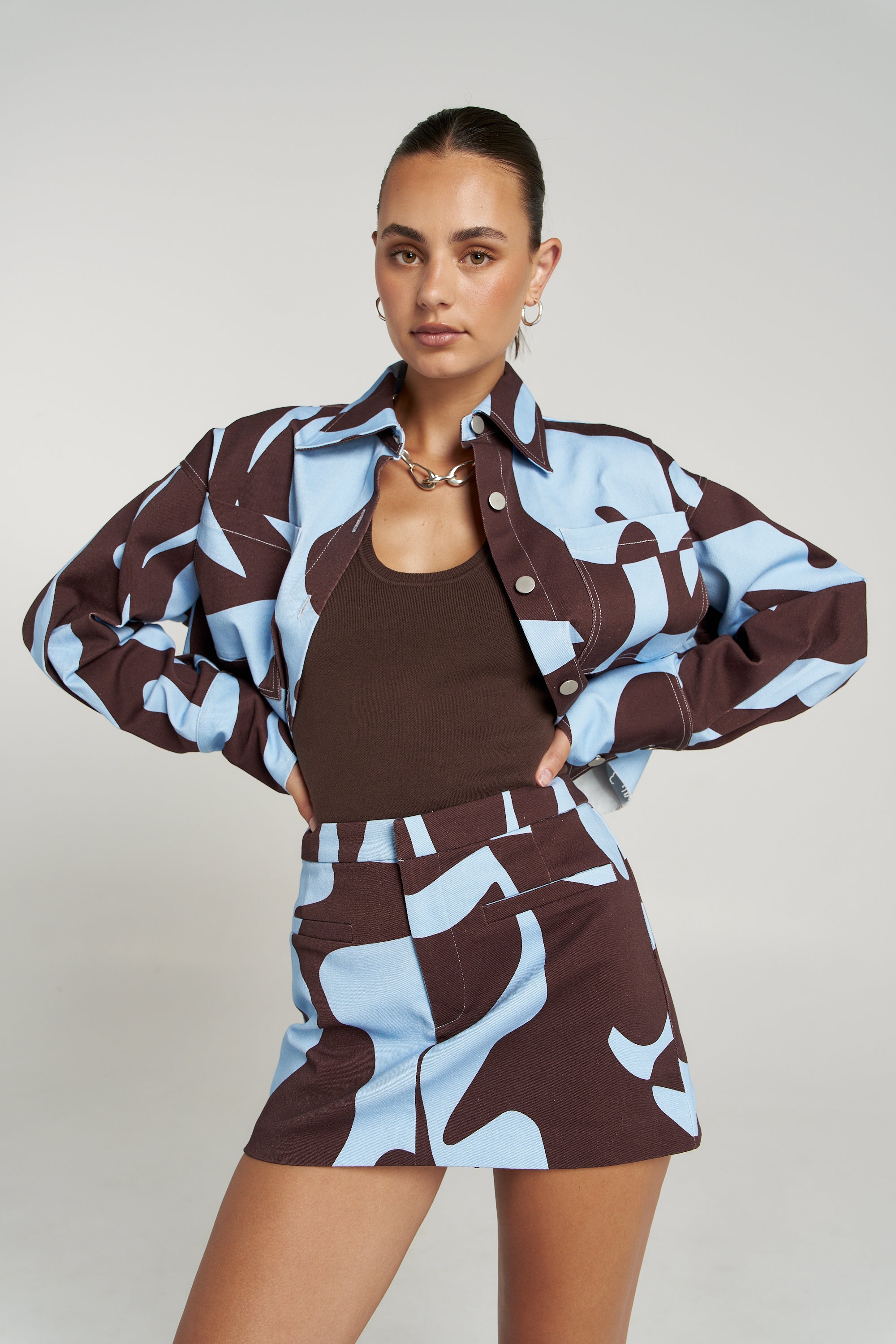CROPPED SHACKET - MIRAGE