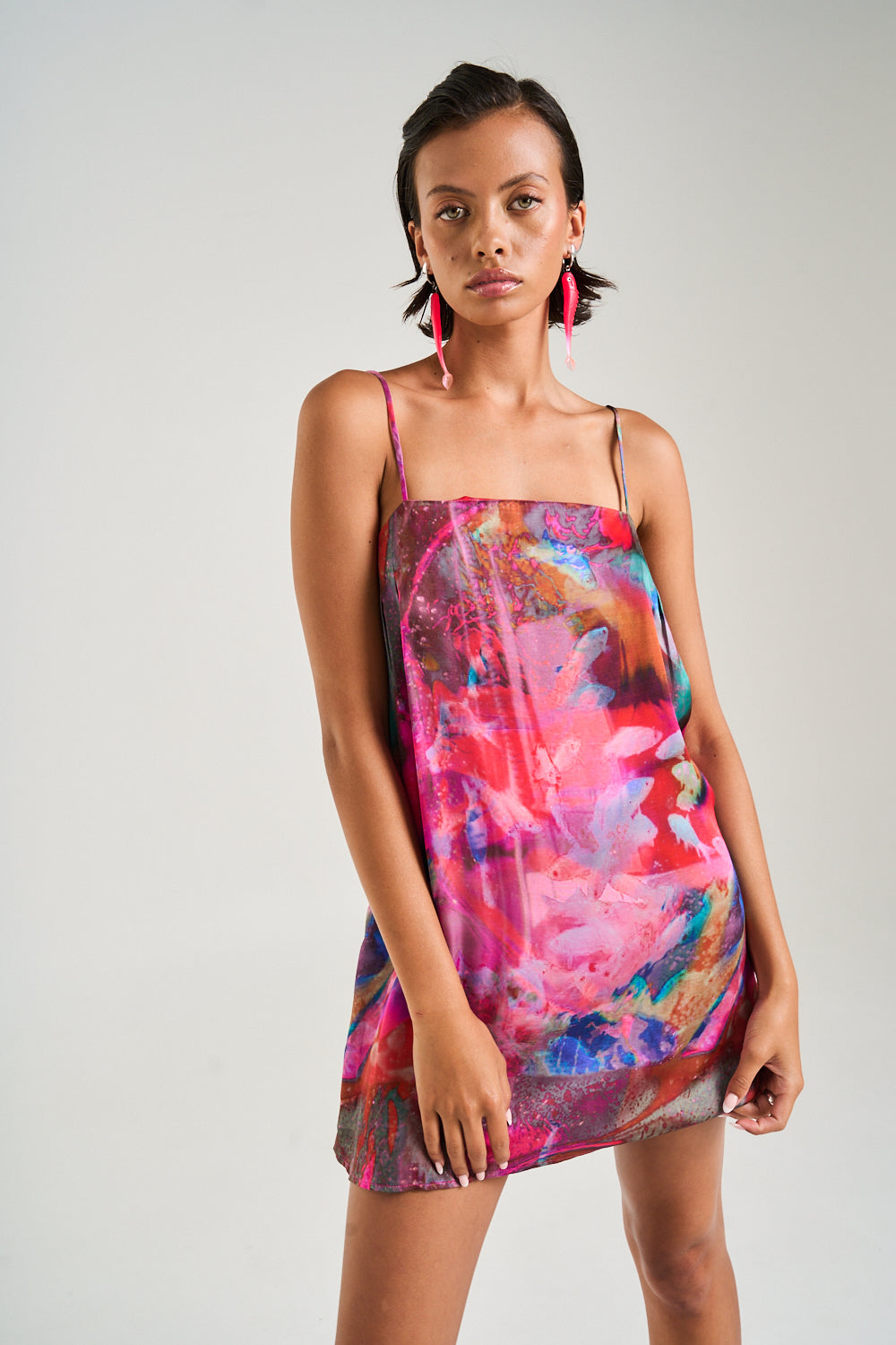 SHIFT DRESS - FISH TANK