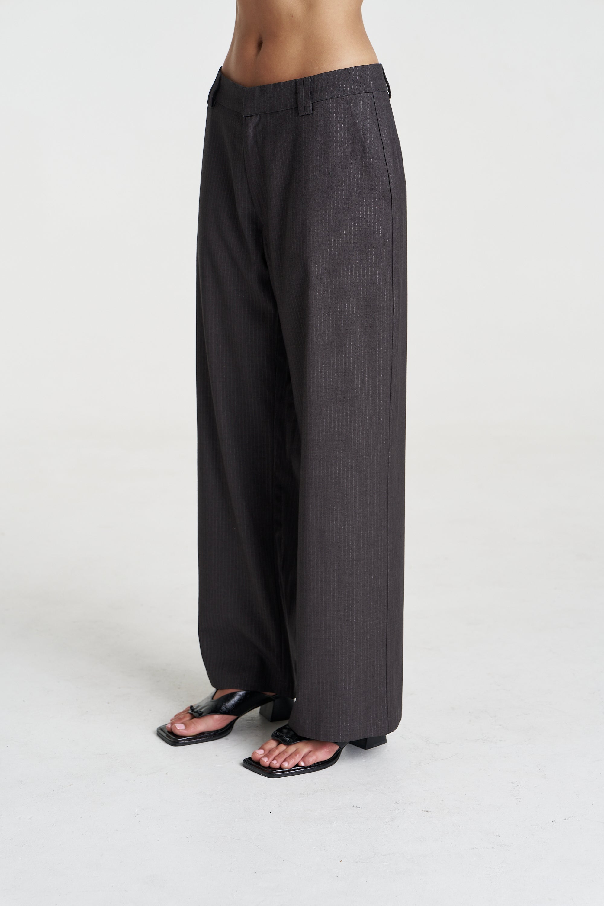 BOSS SUIT PANT - GREY GLIMMER