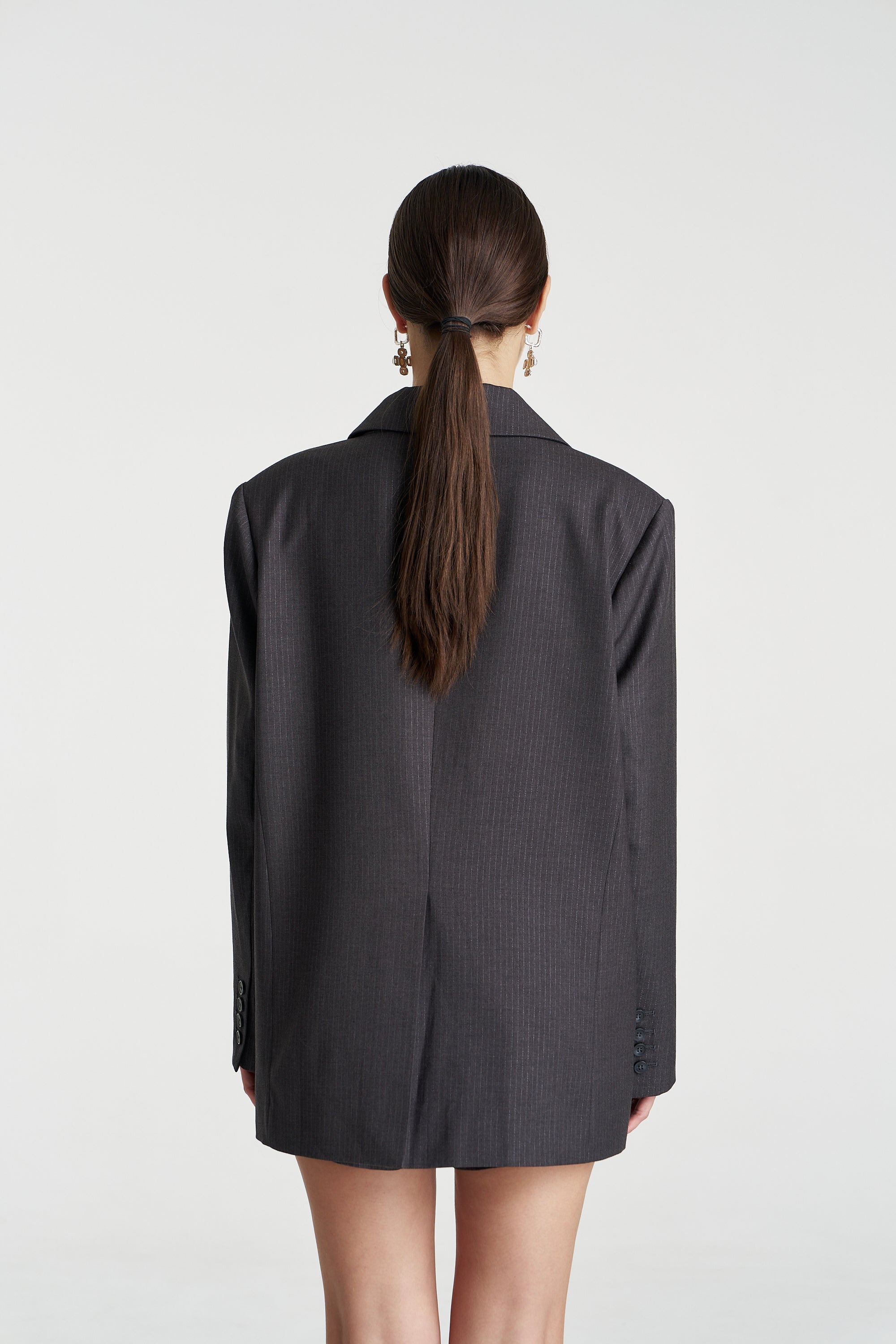 OS BLAZER - GREY GLIMMER