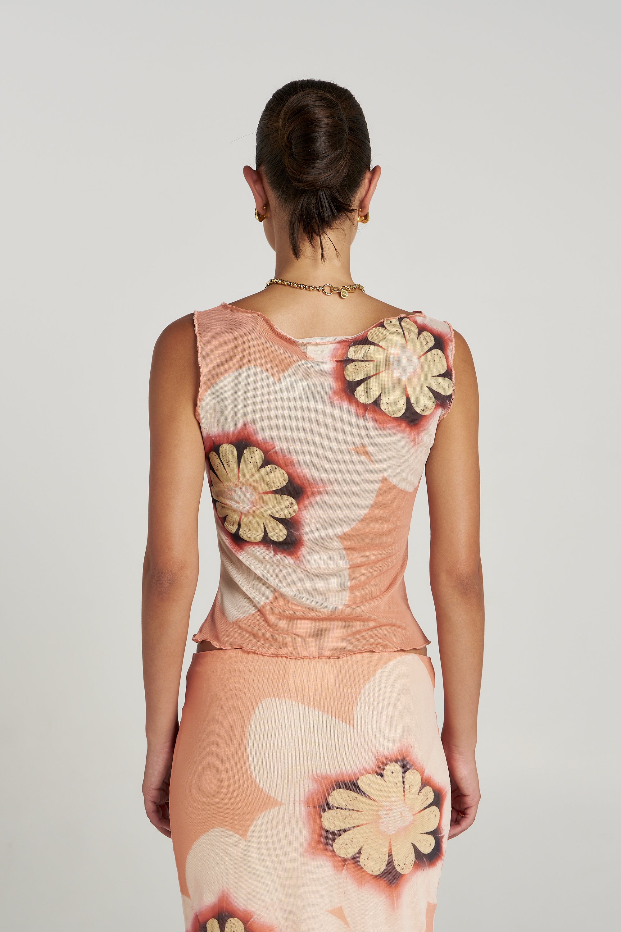 BOATNECK TANK - HARLEQUIN