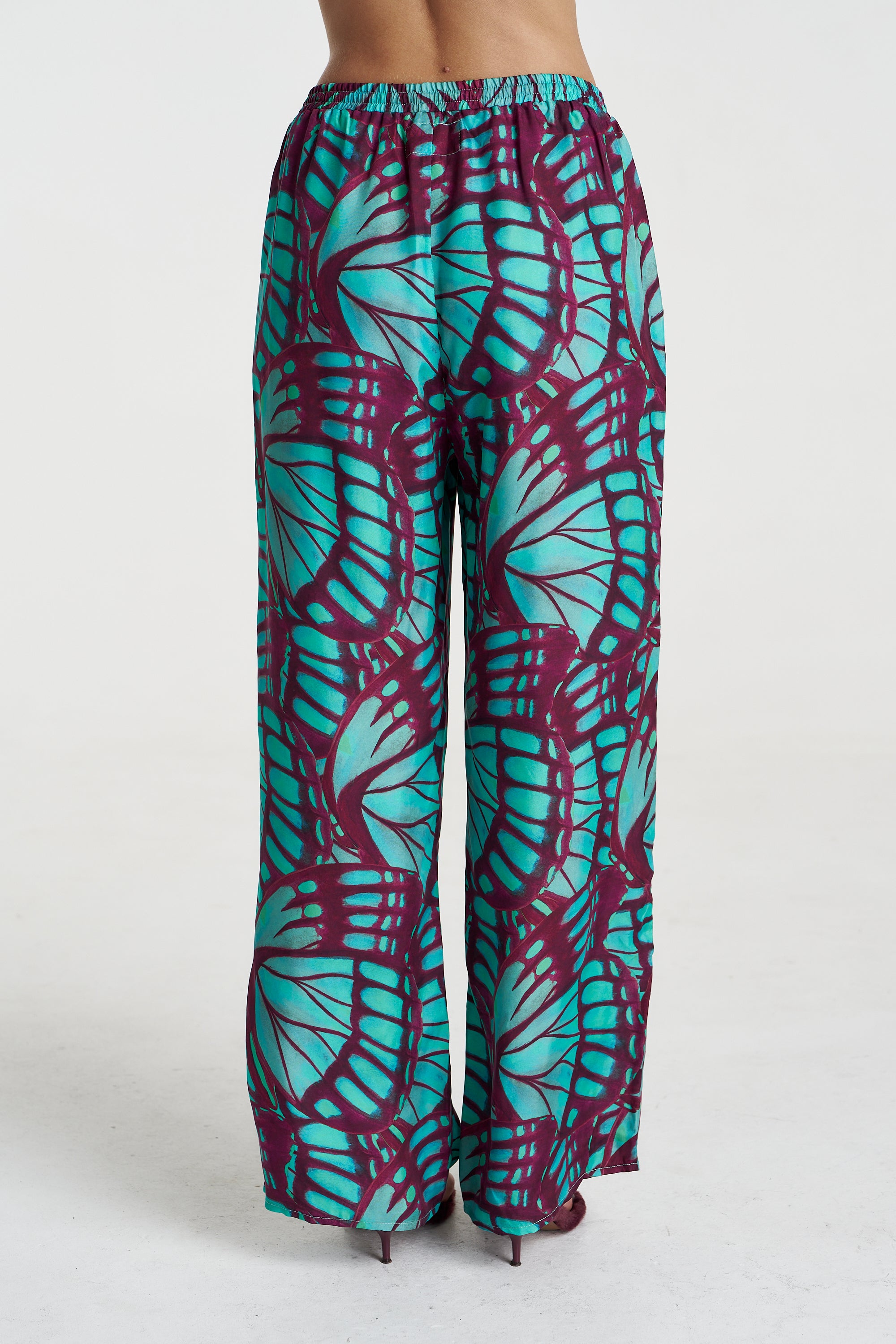FOREVER PANT - JADE BUTTERFLY