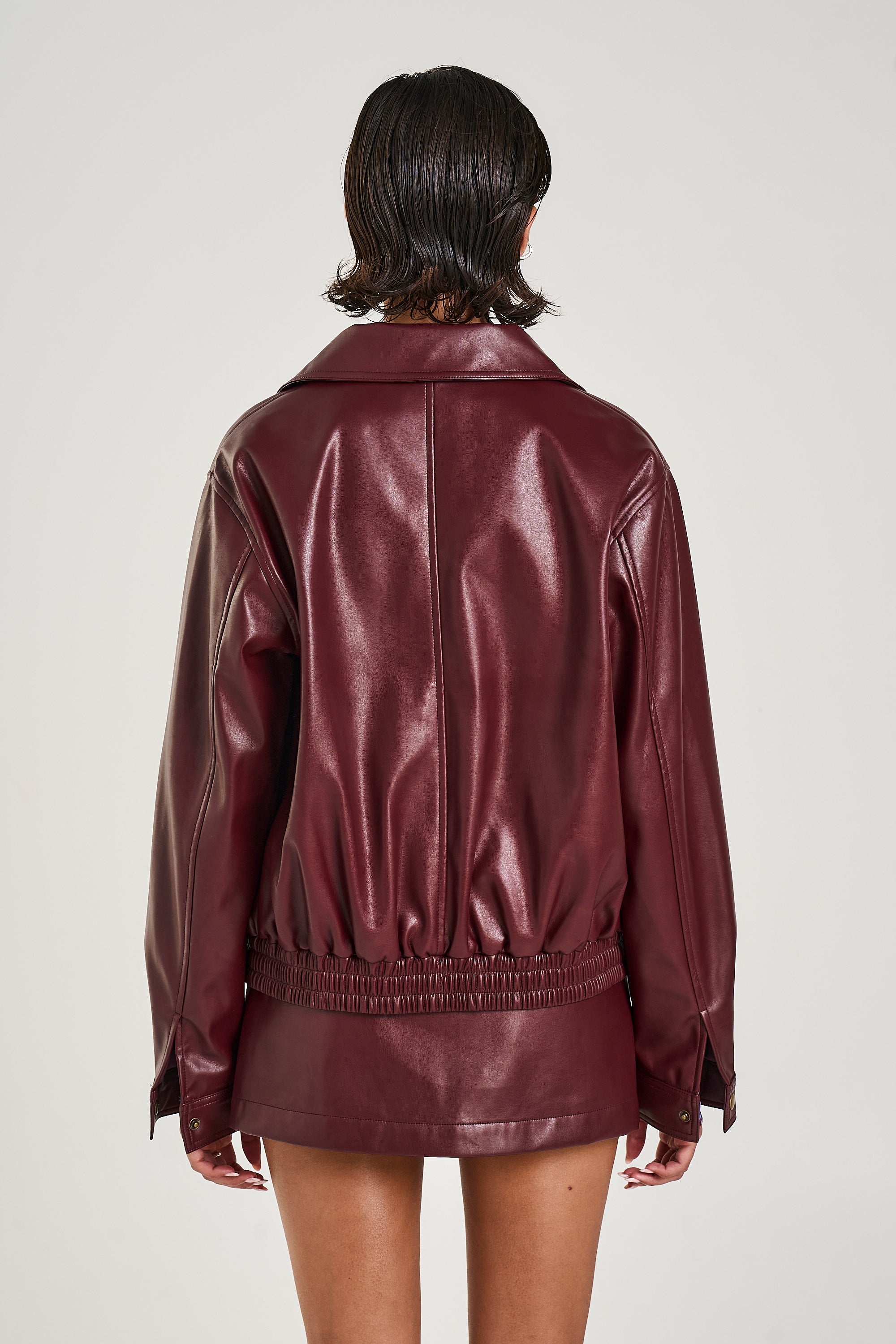 CROPPED BOMBER - KINA