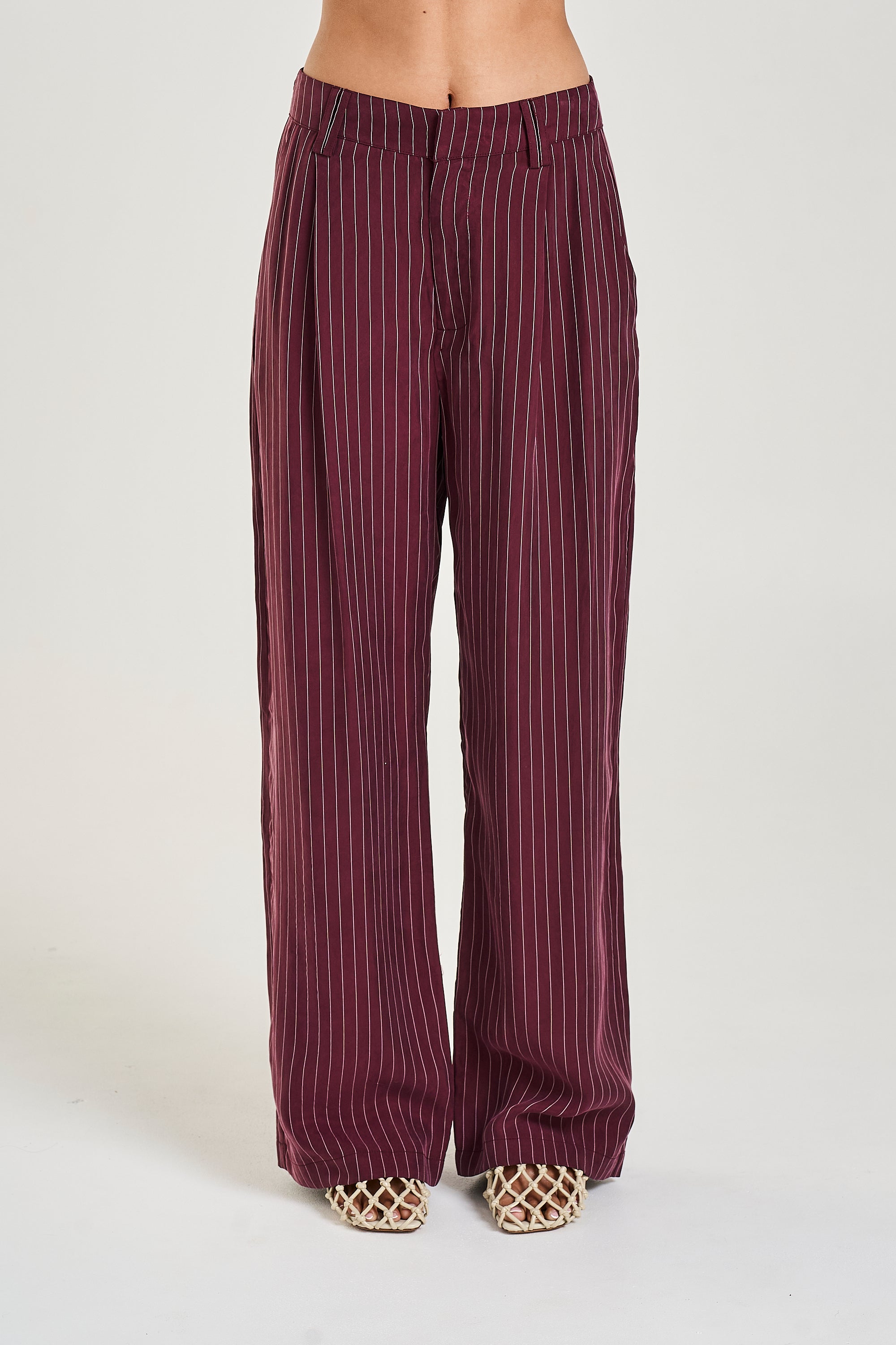 BOSS PANT - KINA PINSTRIPE