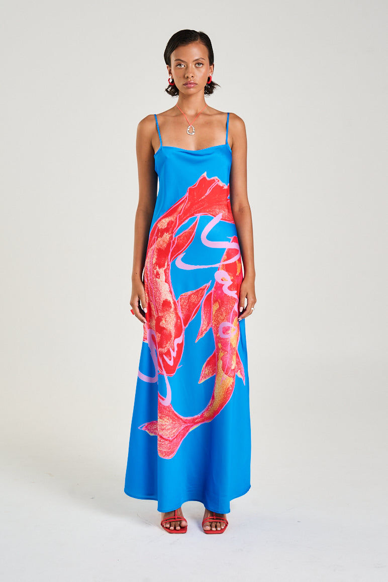 LUNA MAXI DRESS - KOI