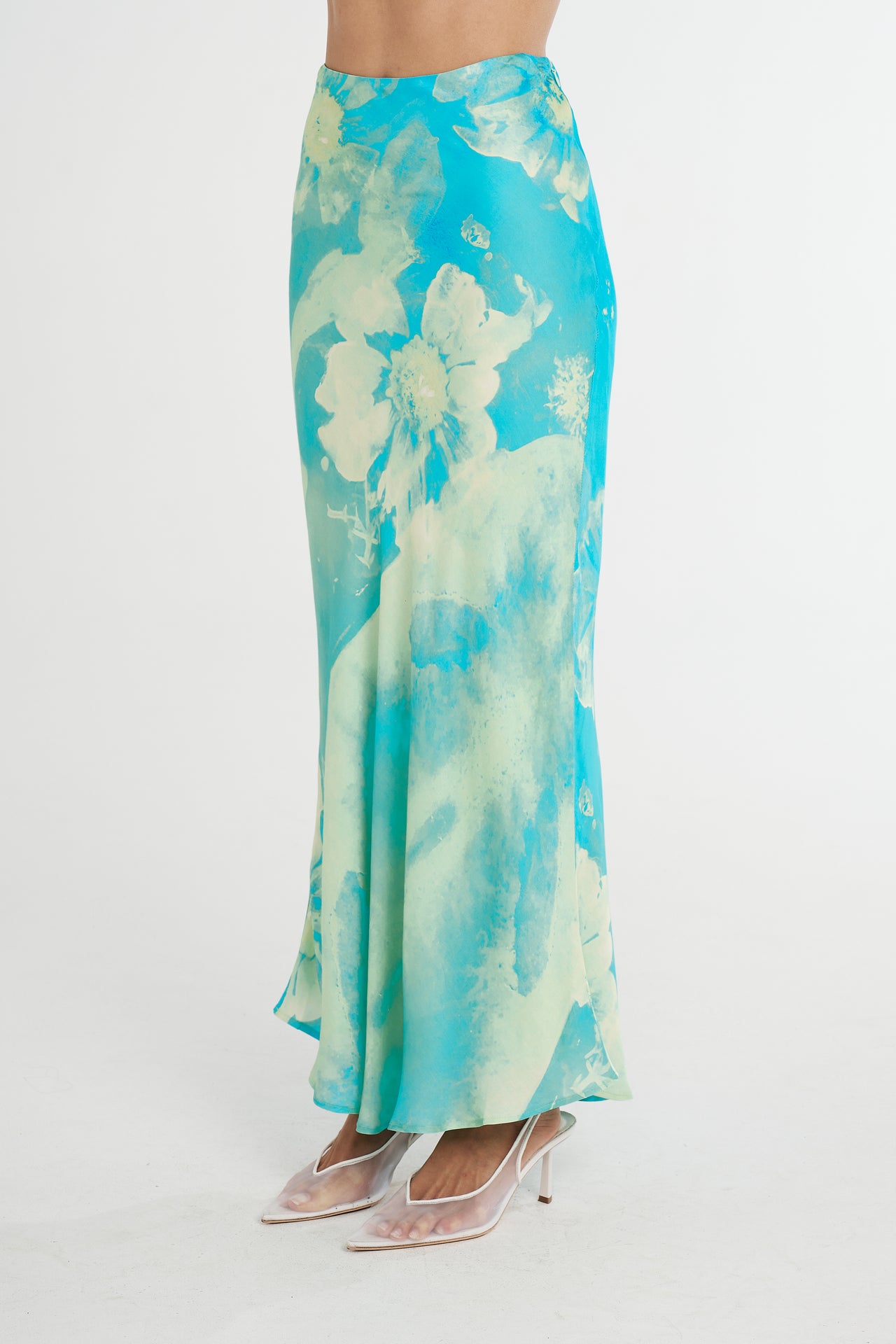 SLIP SKIRT - LEMON LUMEN
