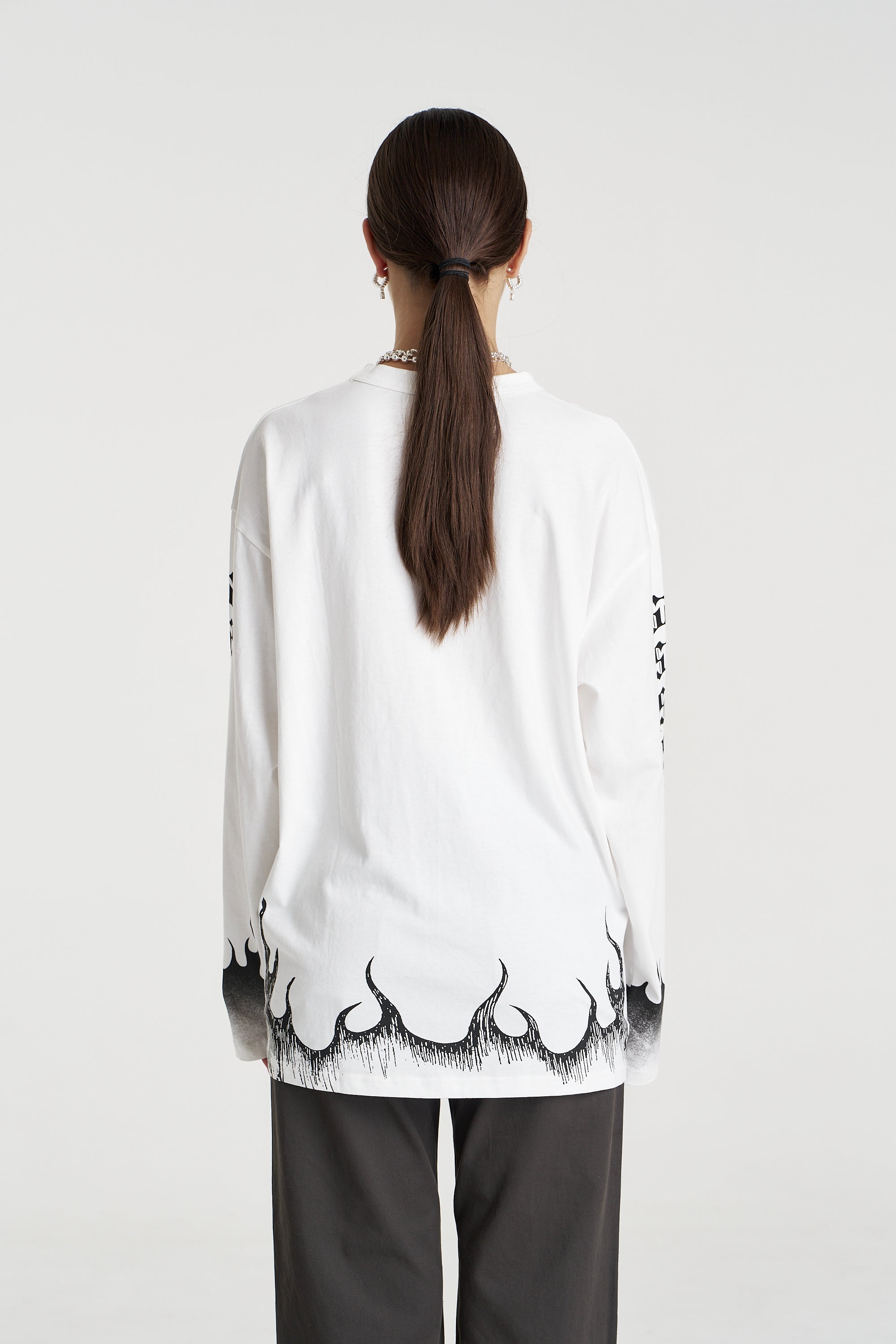 EDEN LS TEE - LILY WHITE