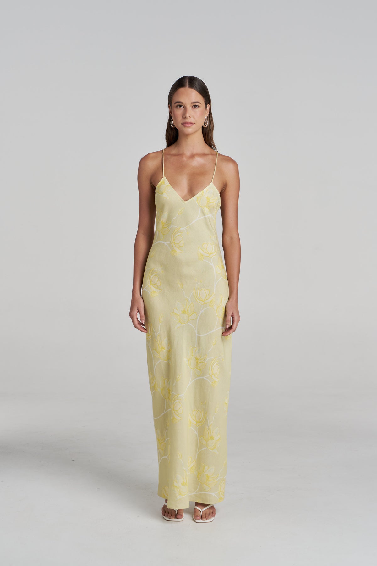 AMELIE MAXI DRESS - MAGNOLIA