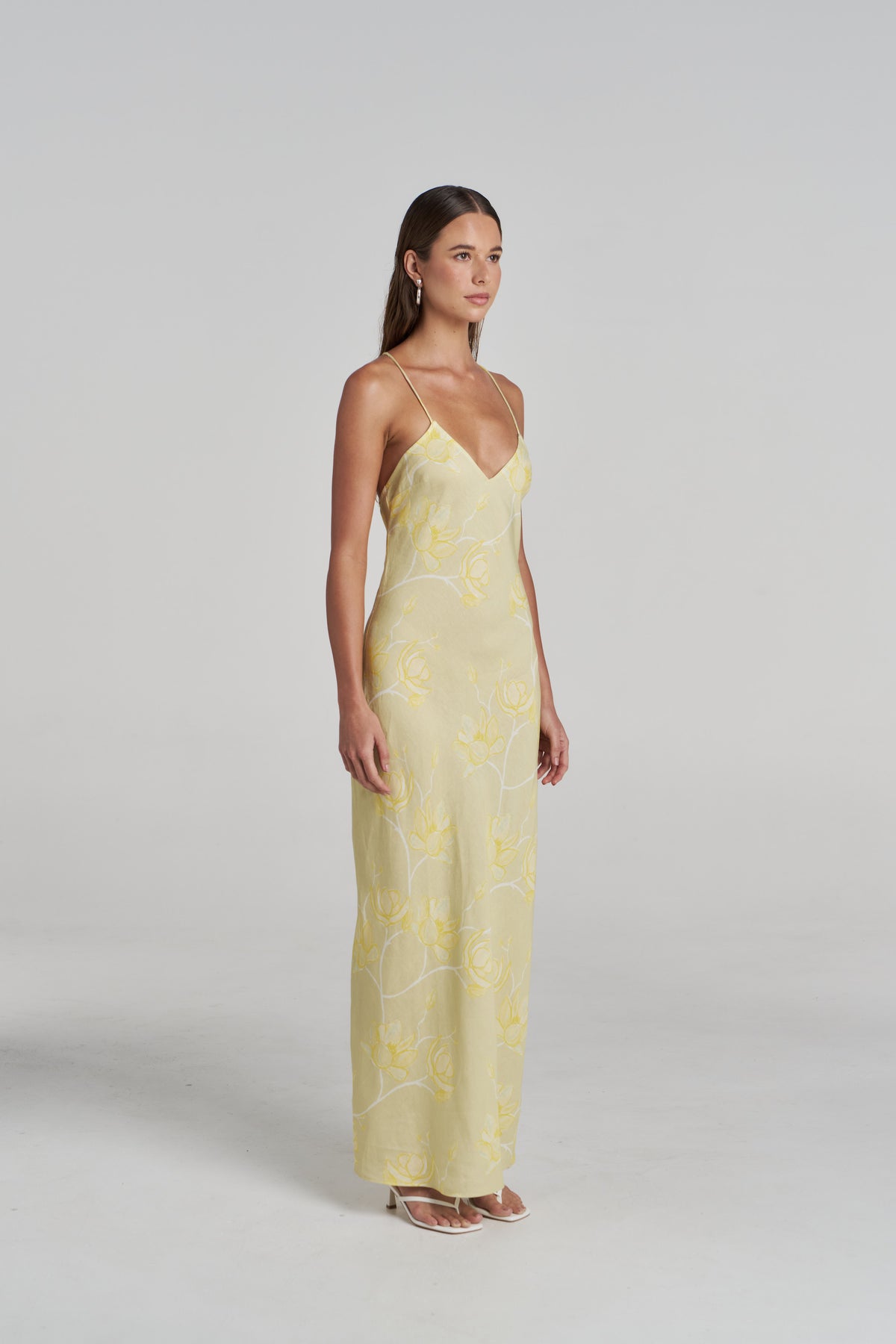 AMELIE MAXI DRESS - MAGNOLIA