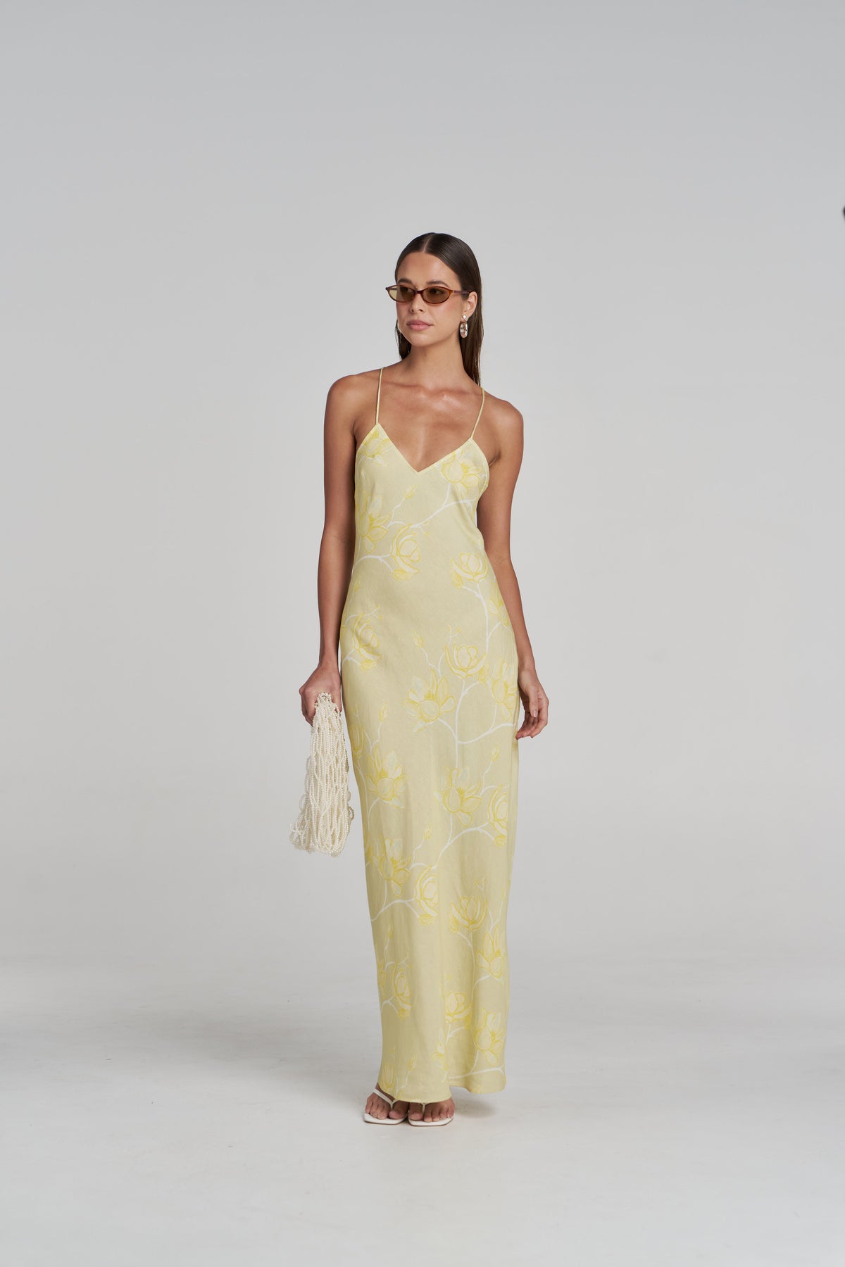 AMELIE MAXI DRESS - MAGNOLIA
